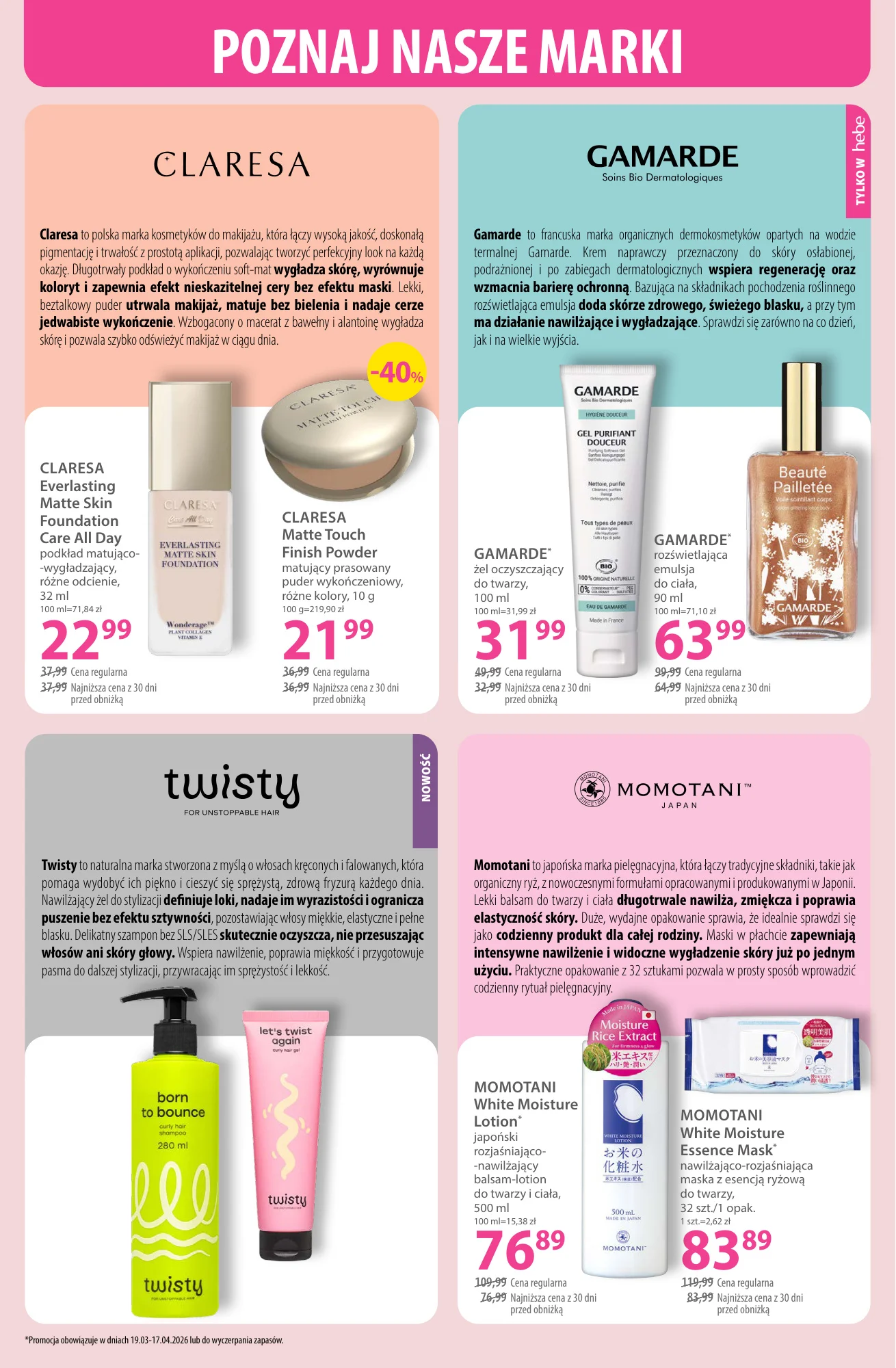 Gazetka promocyjna Hebe str. 10