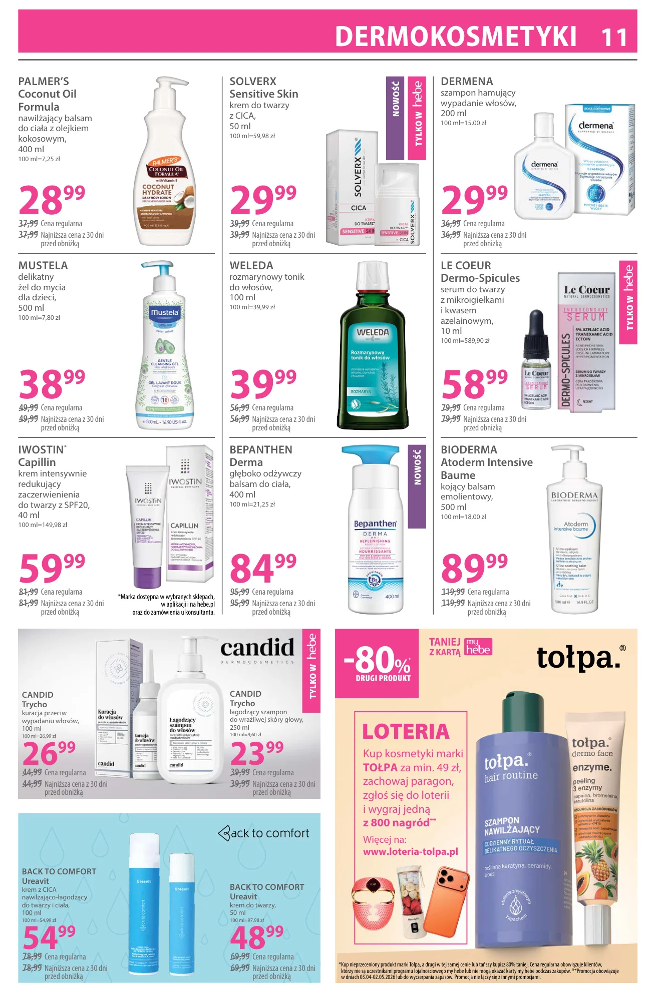 Gazetka promocyjna Hebe str. 11