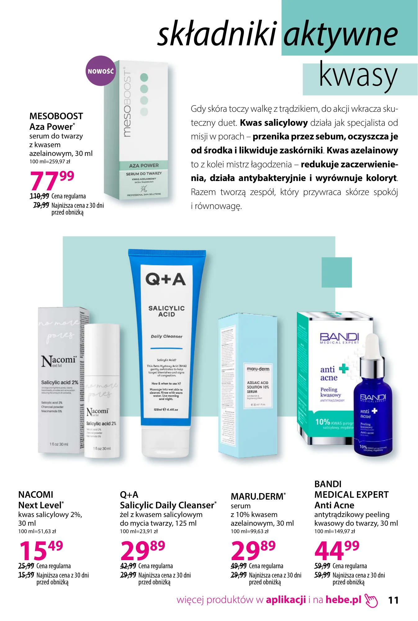 Gazetka promocyjna Hebe str. 11