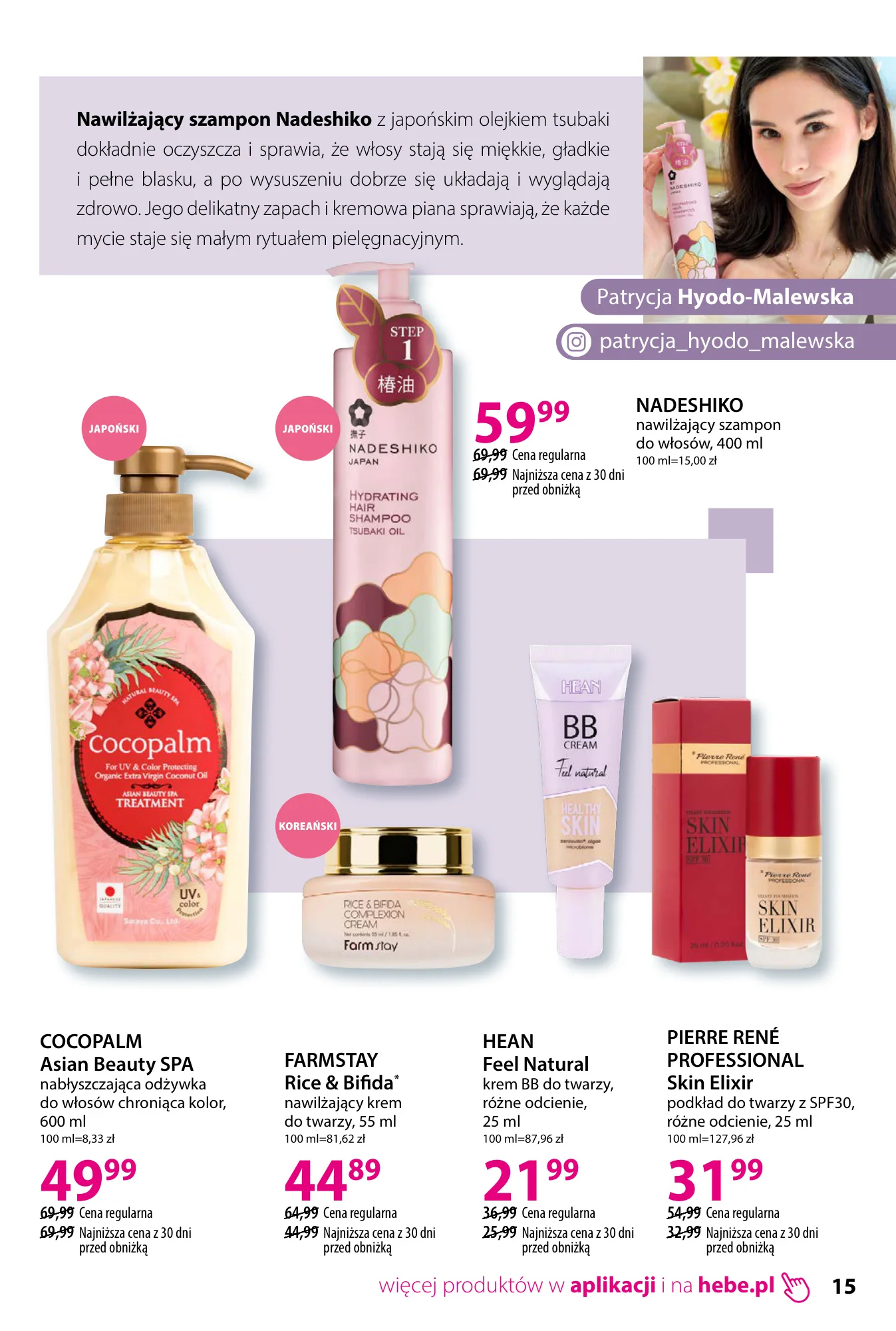 Gazetka promocyjna Hebe str. 15