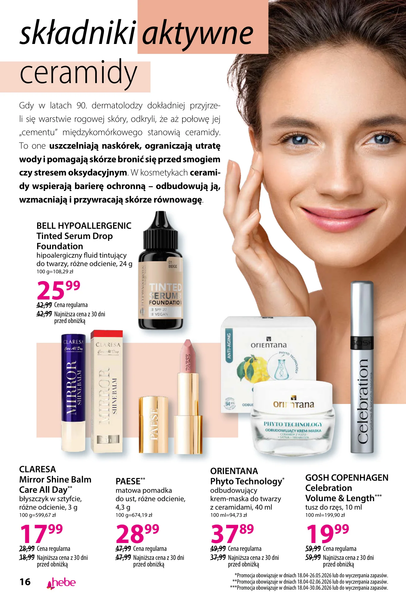 Gazetka promocyjna Hebe str. 16