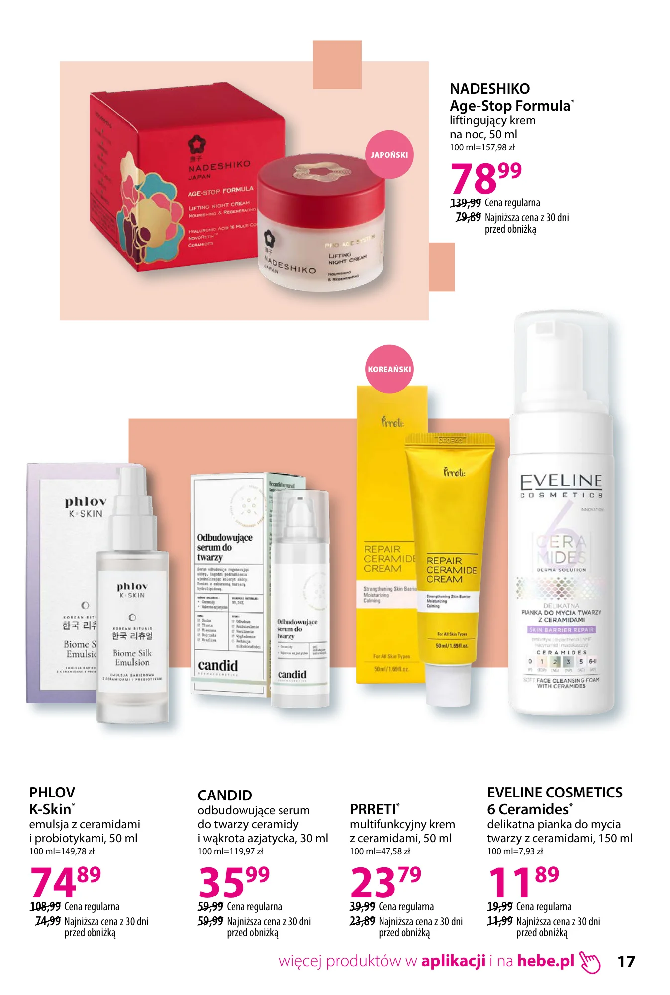 Gazetka promocyjna Hebe str. 17