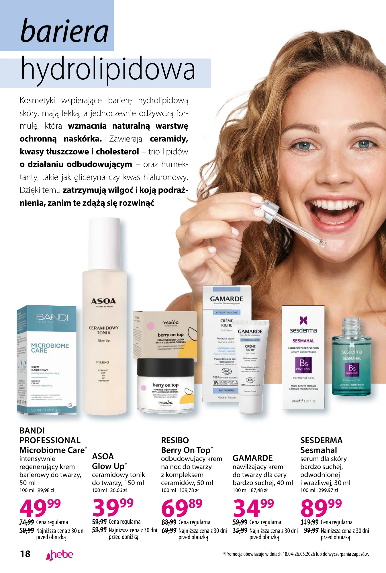 Gazetka promocyjna Hebe str. 18