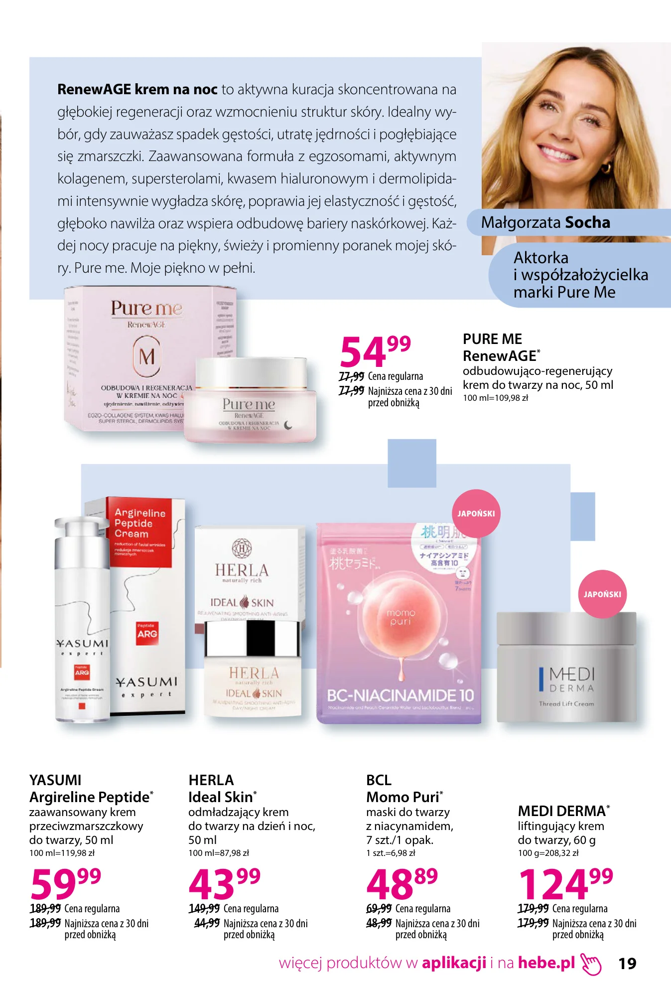 Gazetka promocyjna Hebe str. 19