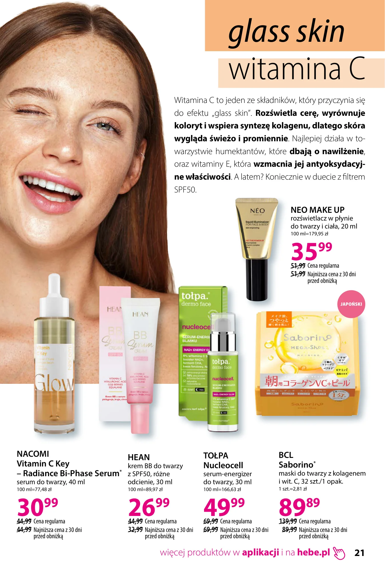 Gazetka promocyjna Hebe str. 21