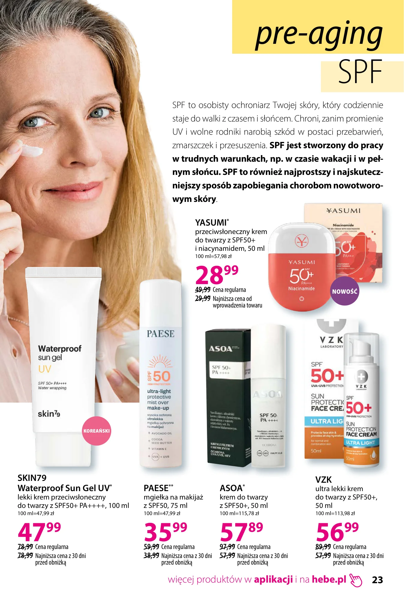 Gazetka promocyjna Hebe str. 23