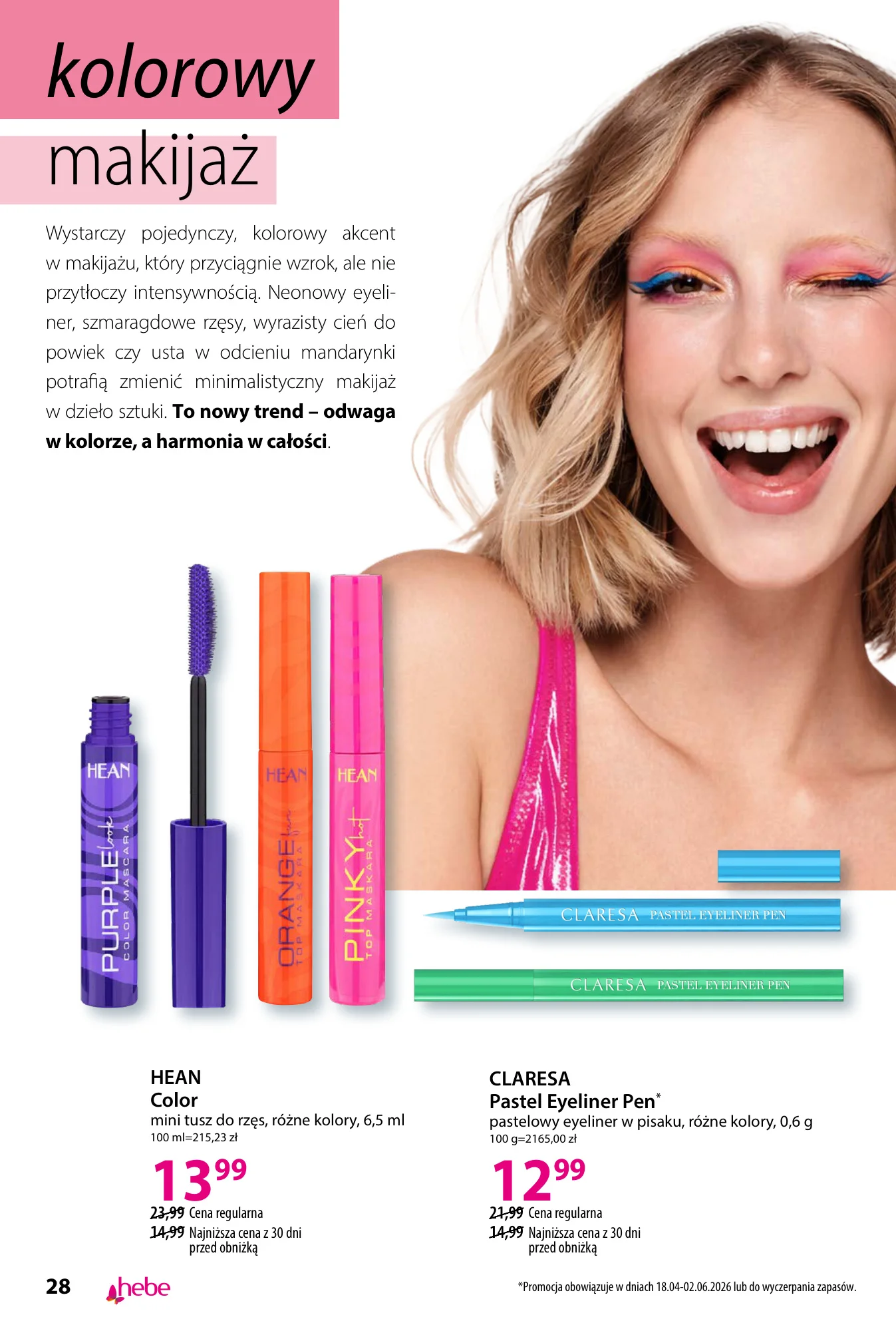 Gazetka promocyjna Hebe str. 28