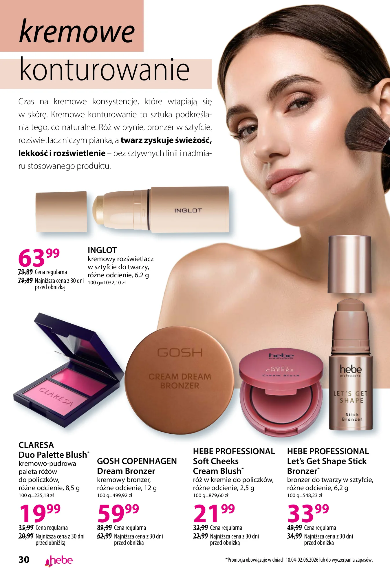 Gazetka promocyjna Hebe str. 30