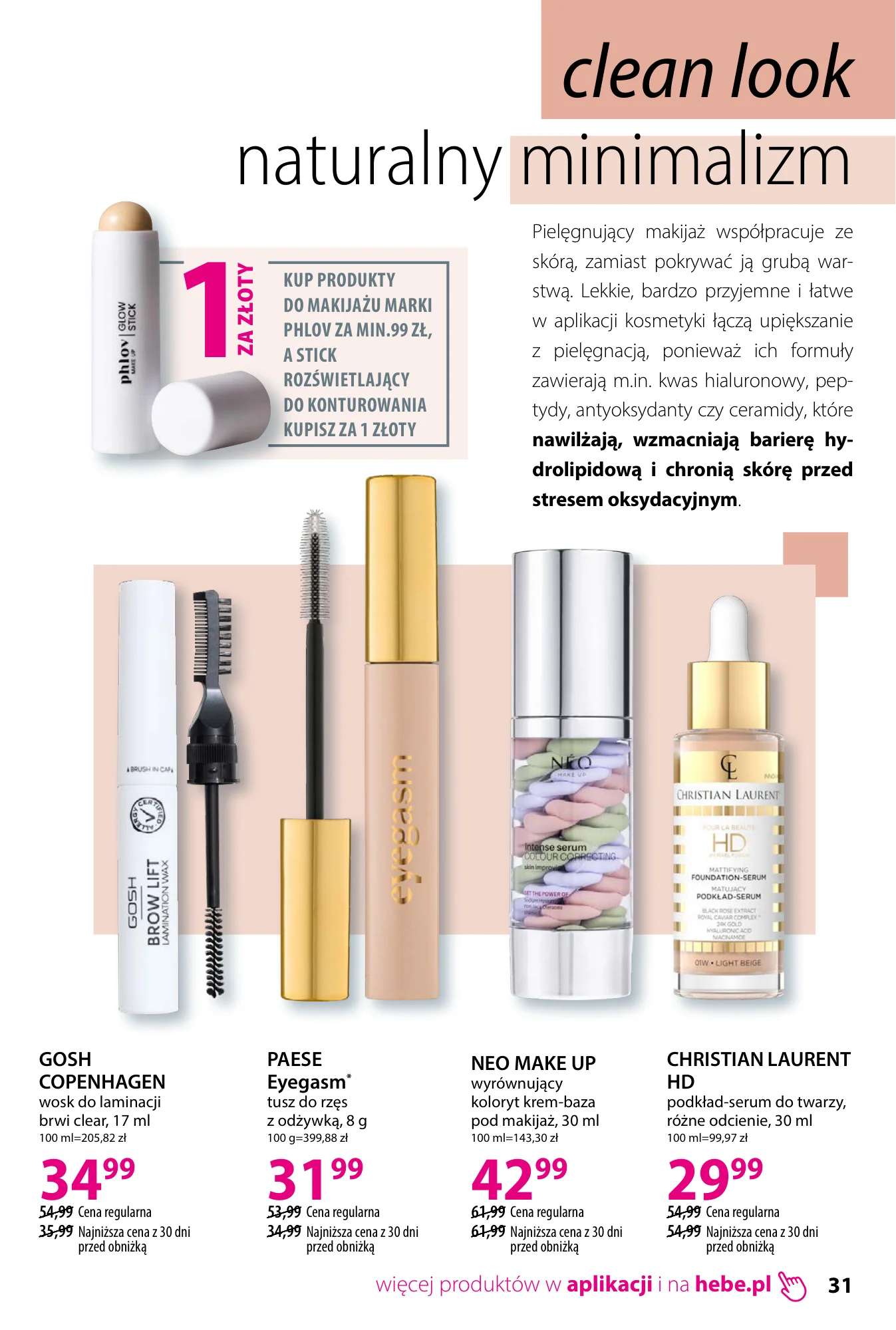 Gazetka promocyjna Hebe str. 31