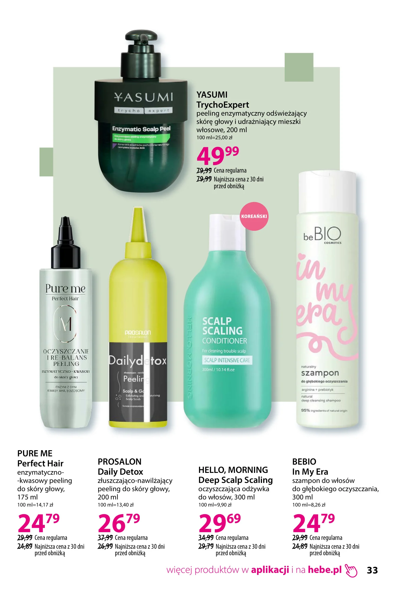 Gazetka promocyjna Hebe str. 33