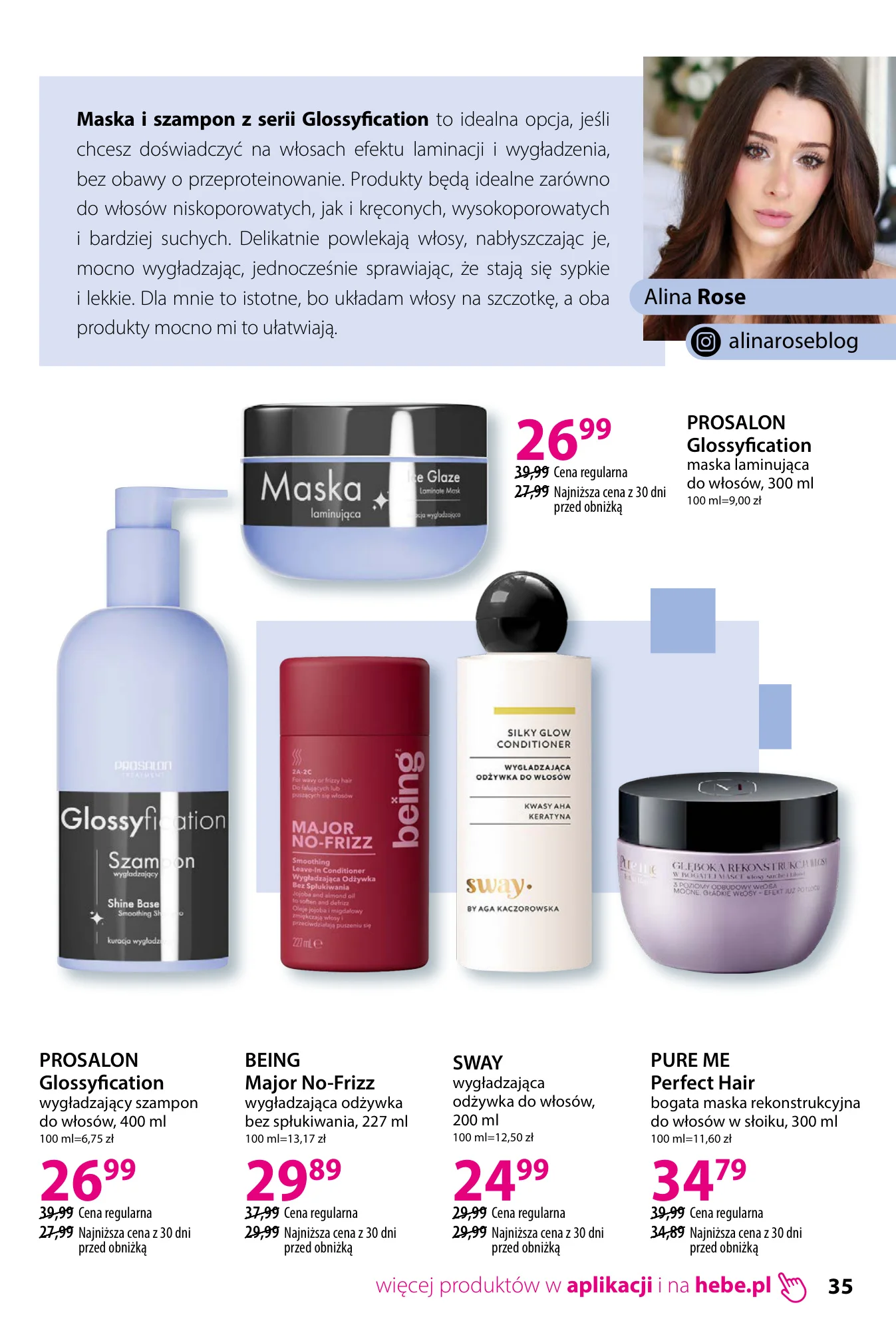 Gazetka promocyjna Hebe str. 35