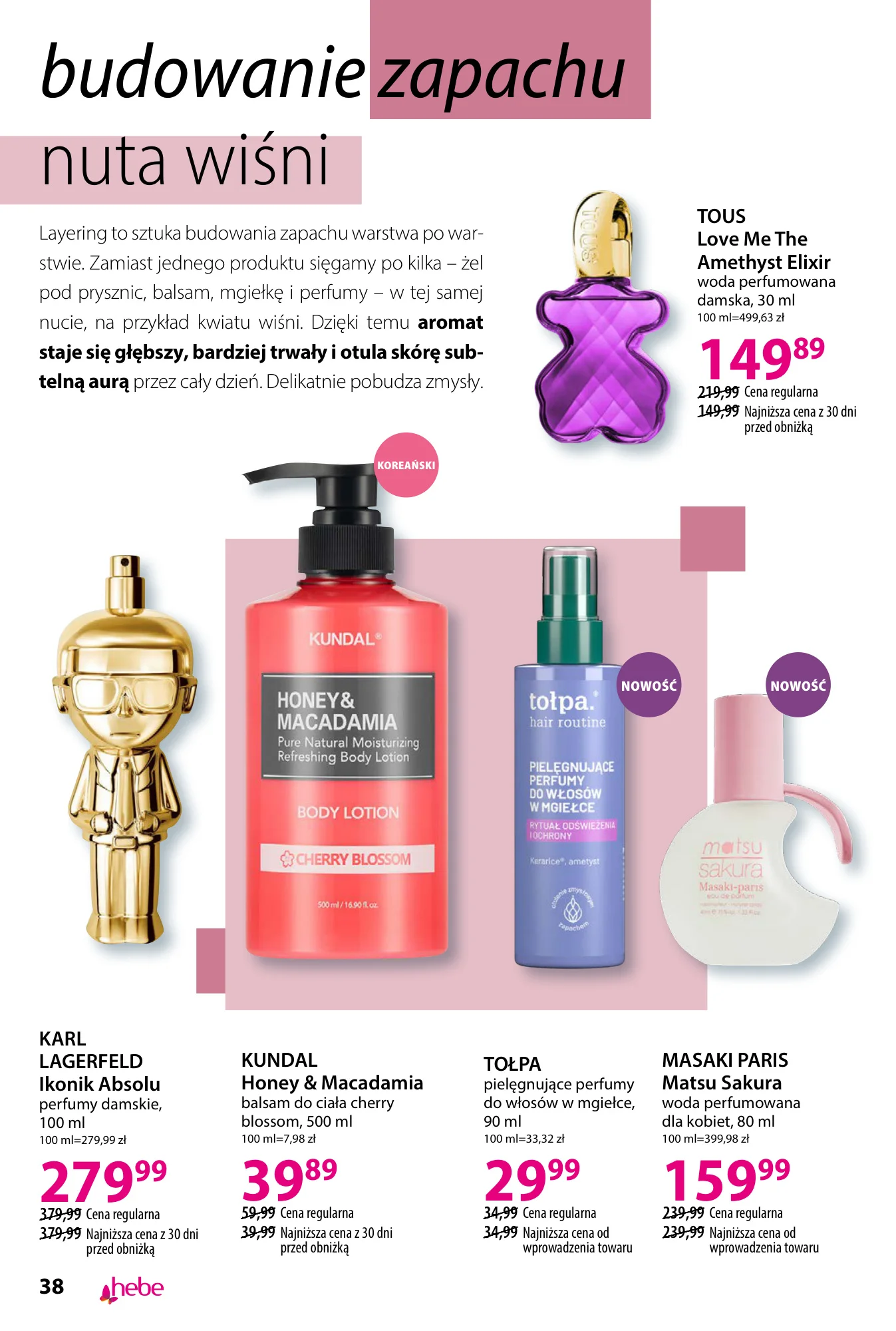 Gazetka promocyjna Hebe str. 38