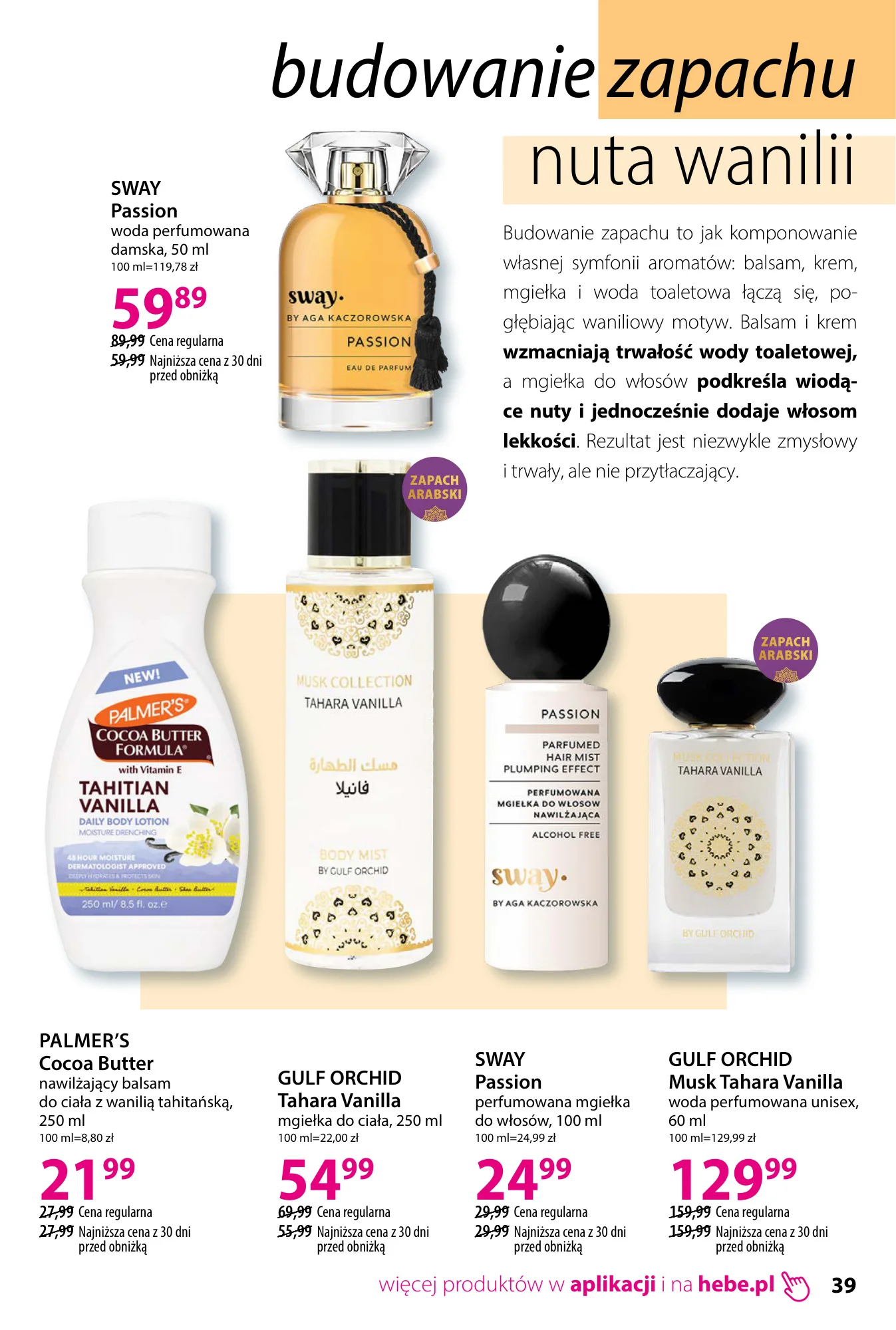 Gazetka promocyjna Hebe str. 39