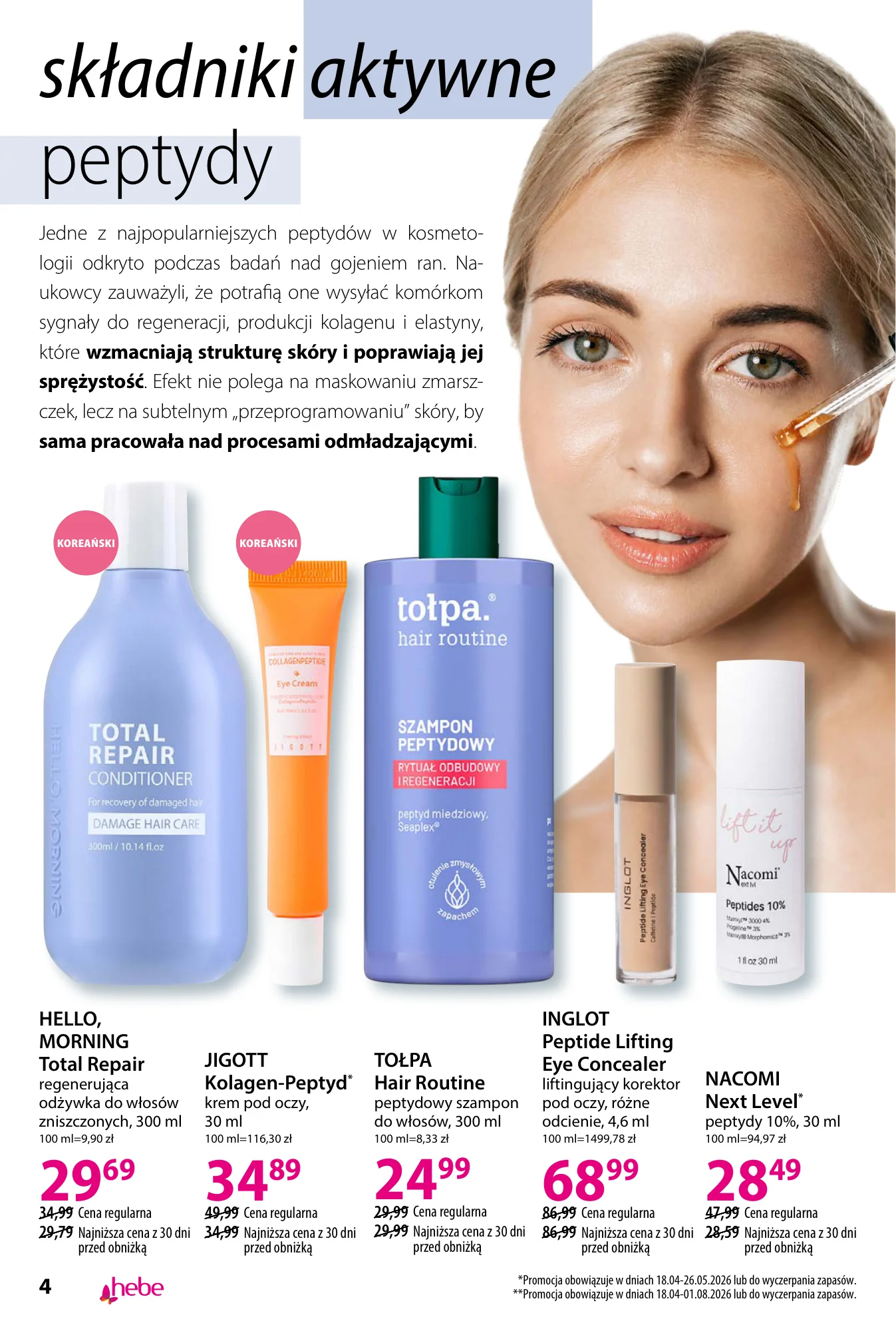 Gazetka promocyjna Hebe str. 4