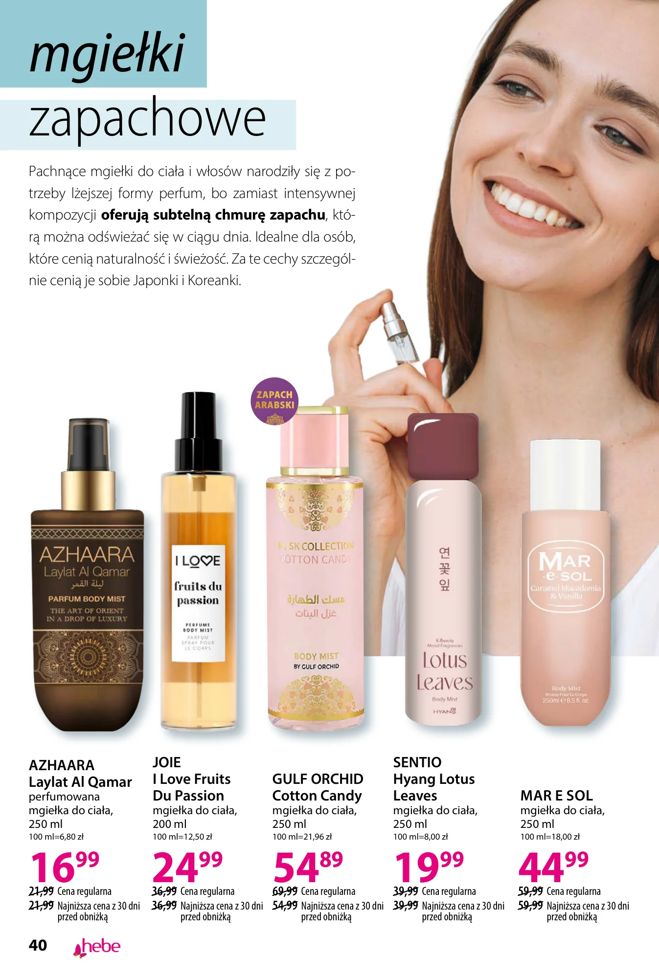Gazetka promocyjna Hebe str. 40