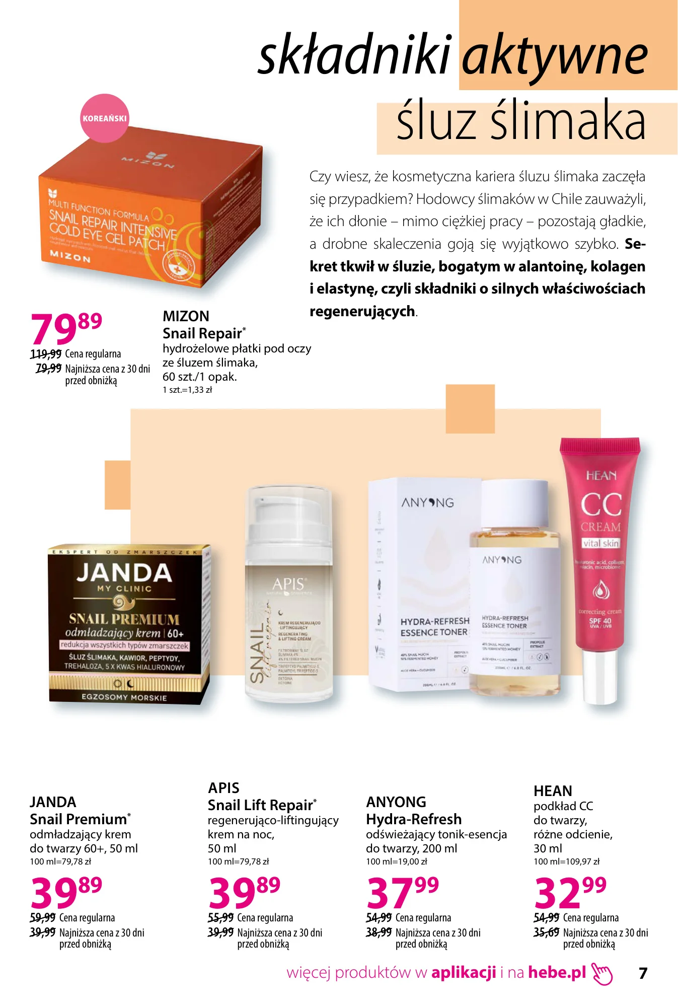Gazetka promocyjna Hebe str. 7