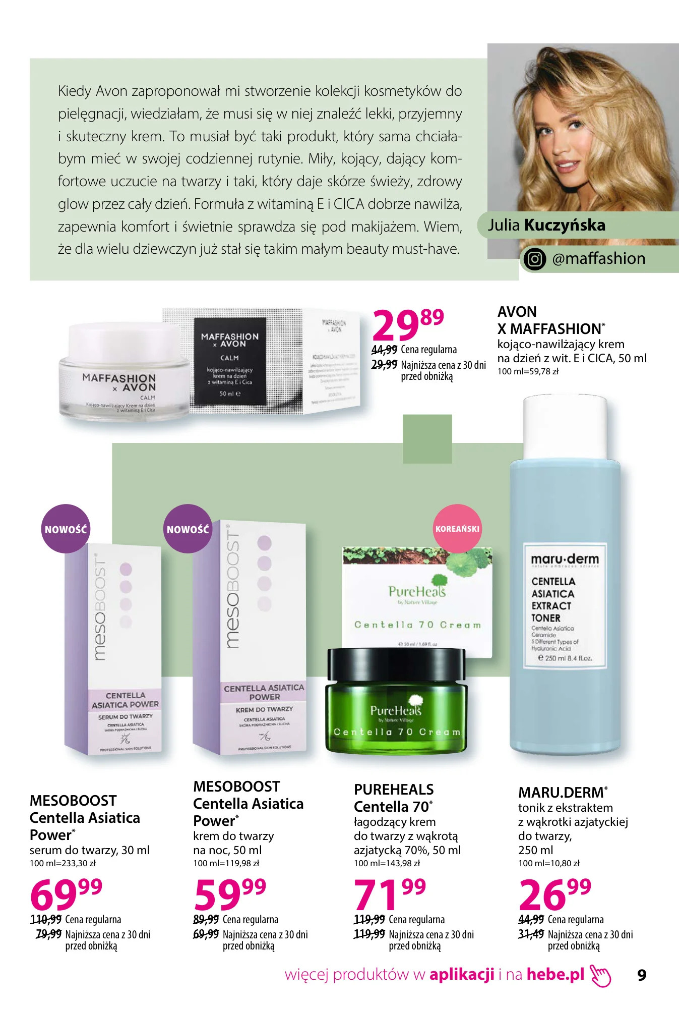 Gazetka promocyjna Hebe str. 9