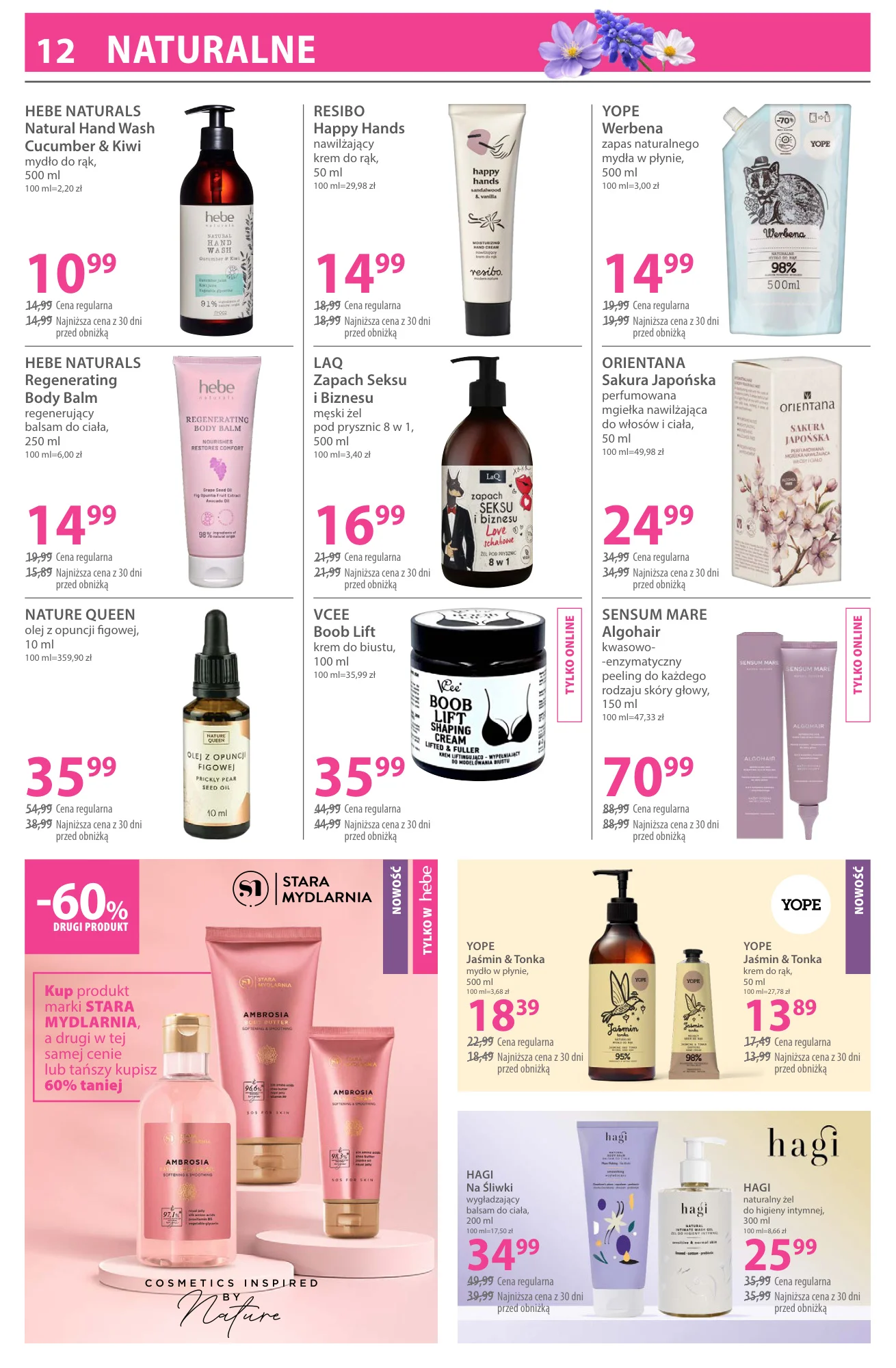 Gazetka promocyjna Hebe str. 12