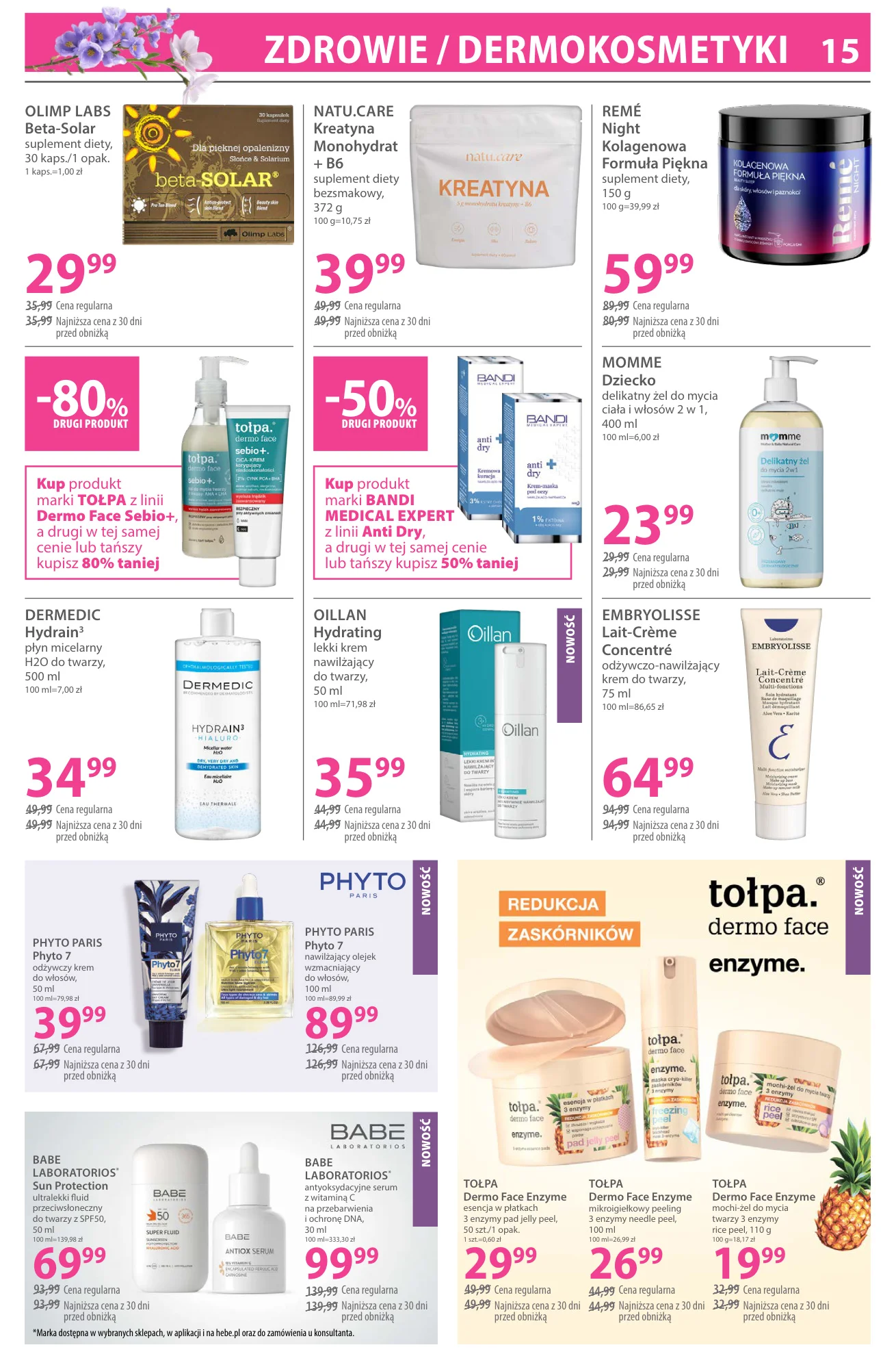 Gazetka promocyjna Hebe str. 15