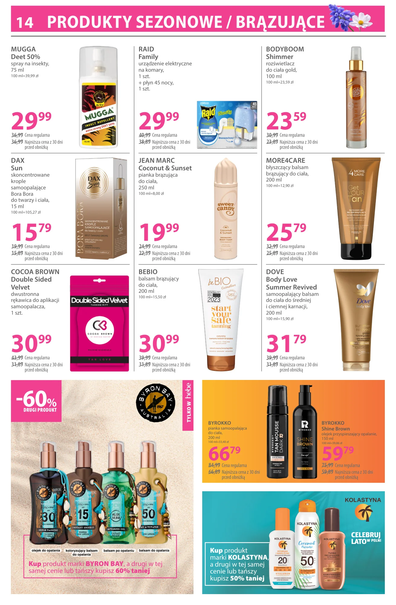 Gazetka promocyjna Hebe str. 14