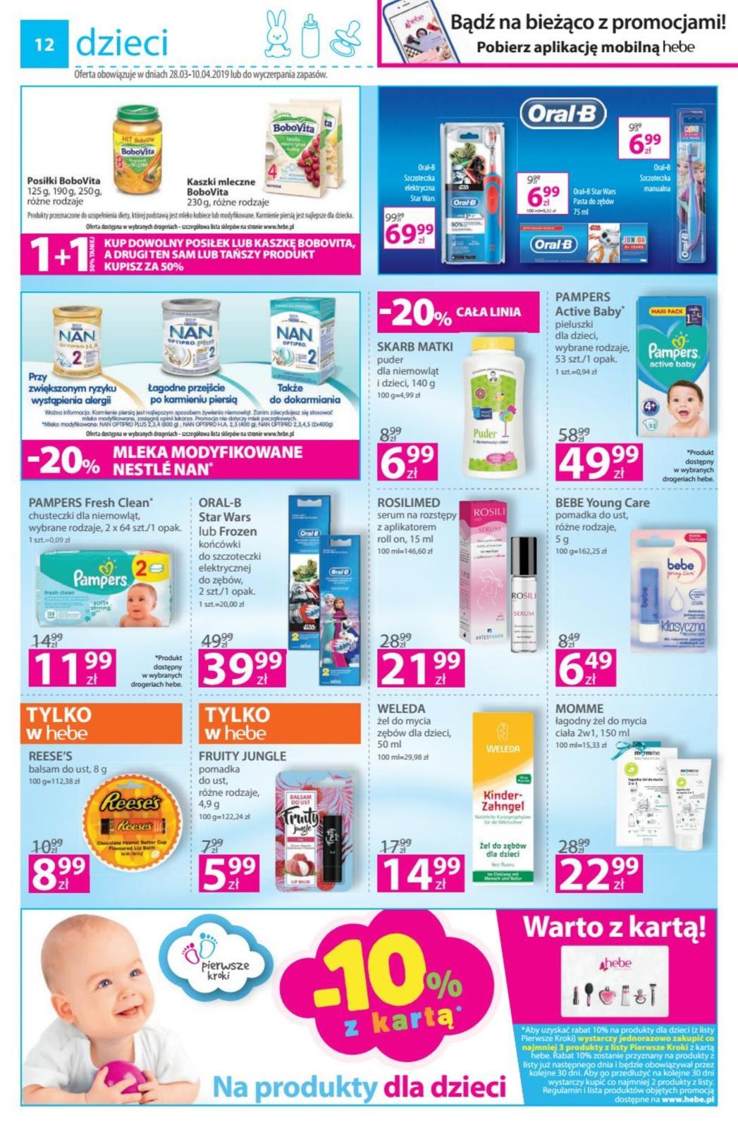 Gazetka promocyjna Hebe str. 12