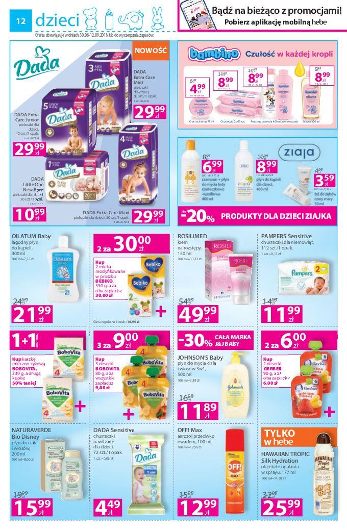Gazetka promocyjna Hebe str. 12