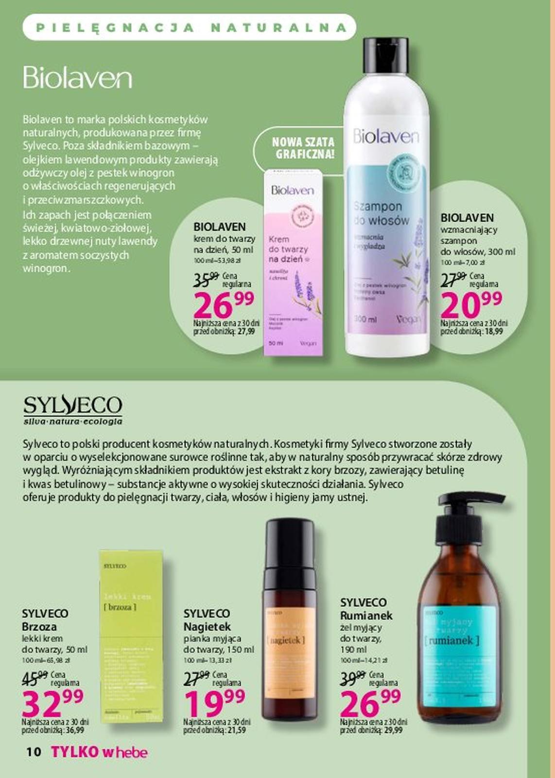 Gazetka promocyjna Hebe str. 10