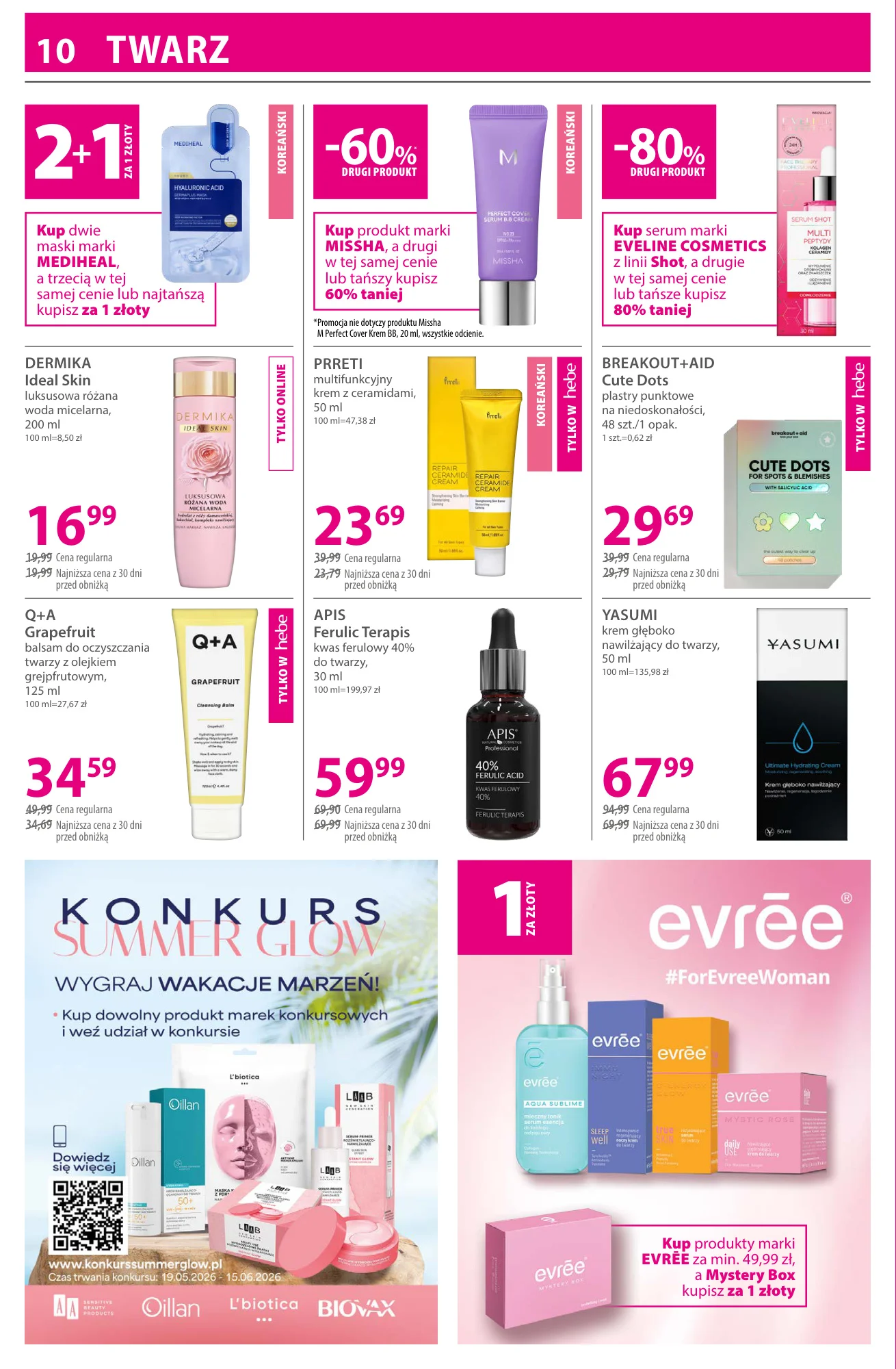 Gazetka promocyjna Hebe str. 10