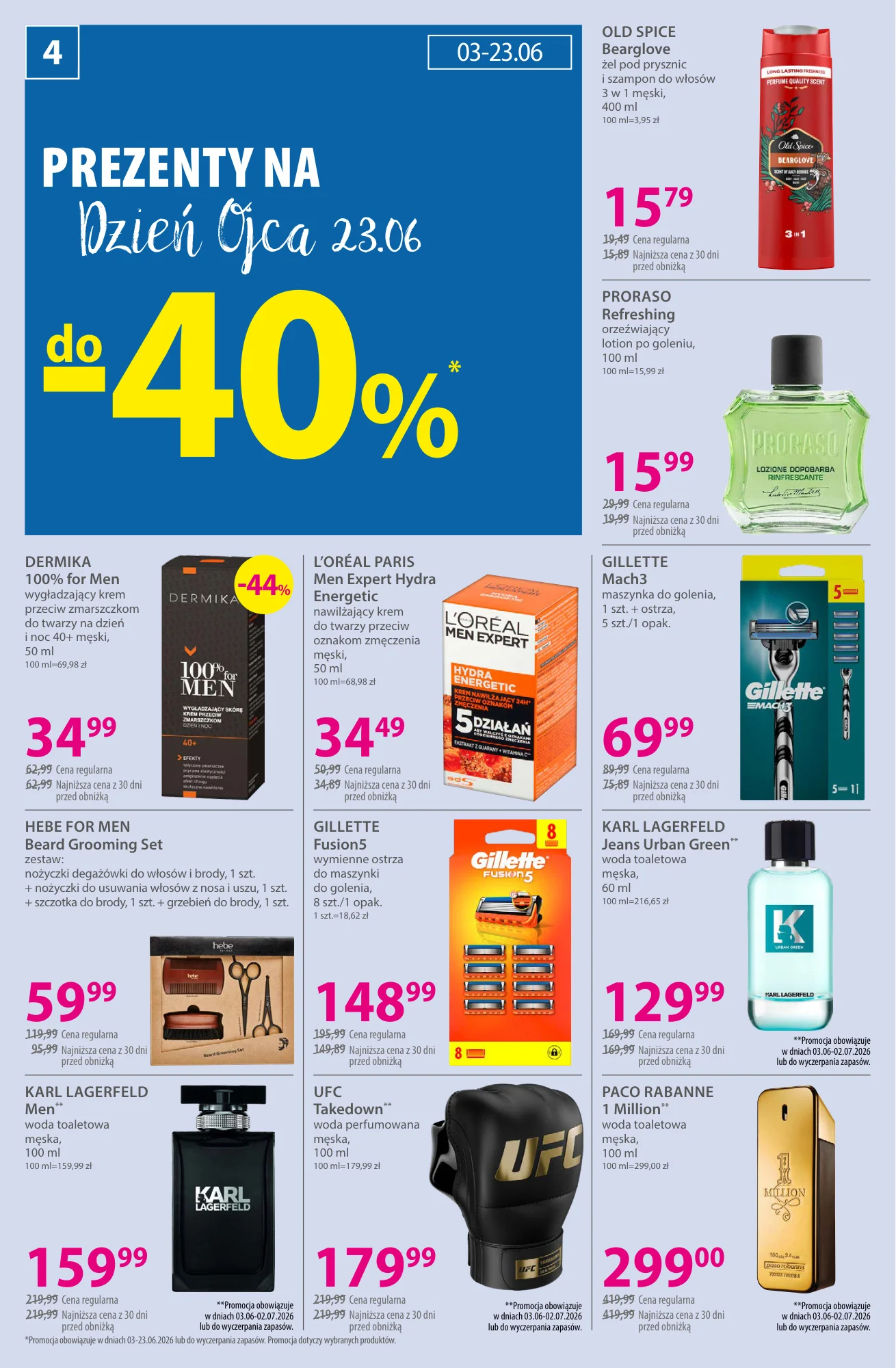 Gazetka promocyjna Hebe str. 4