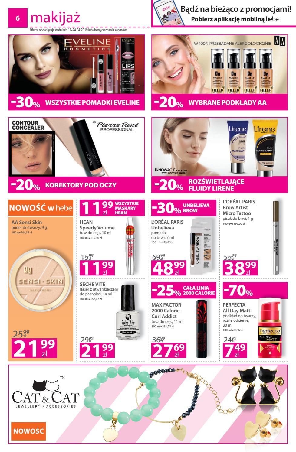 Gazetka promocyjna Hebe str. 6