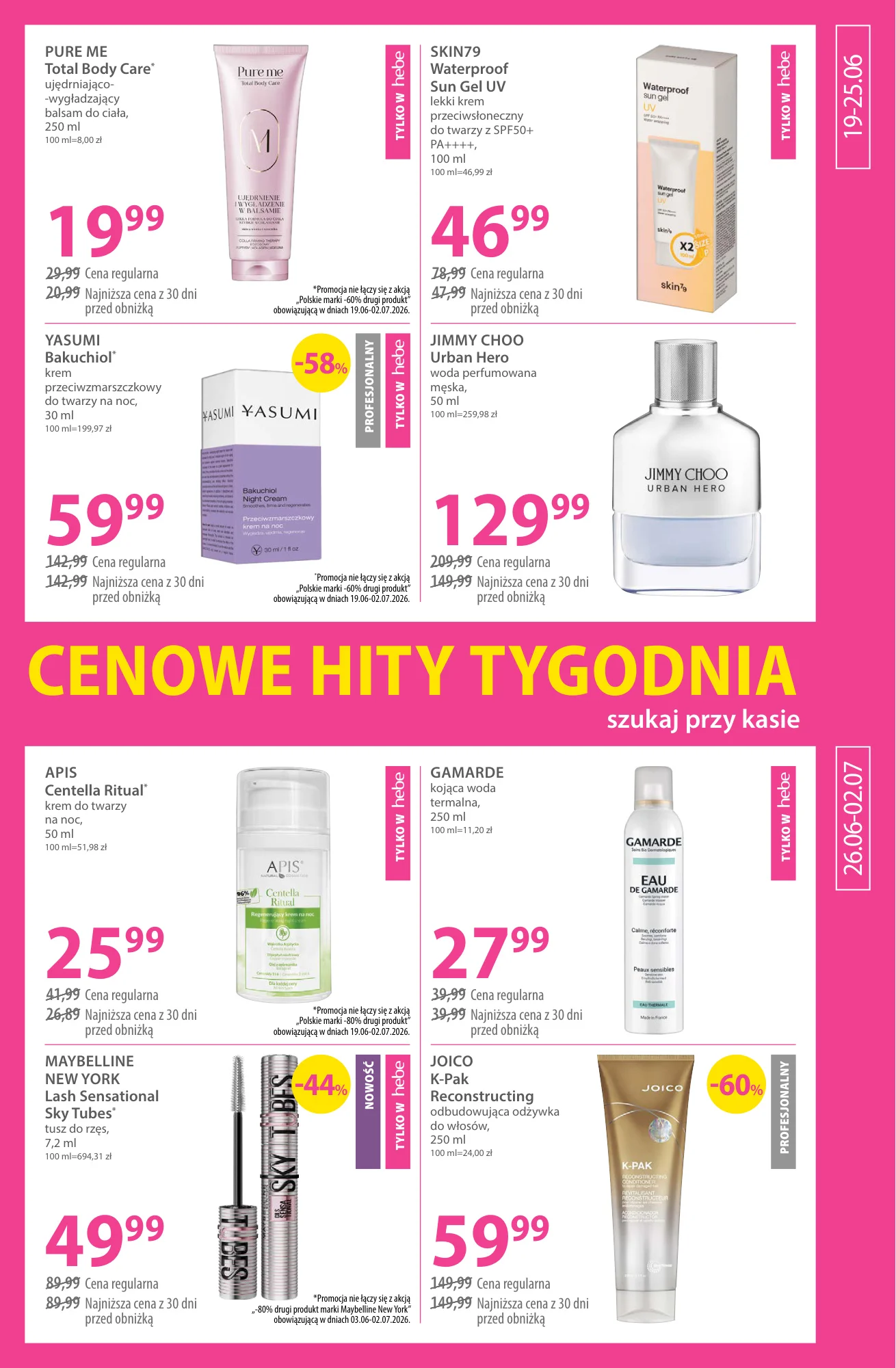 Gazetka promocyjna Hebe str. 13