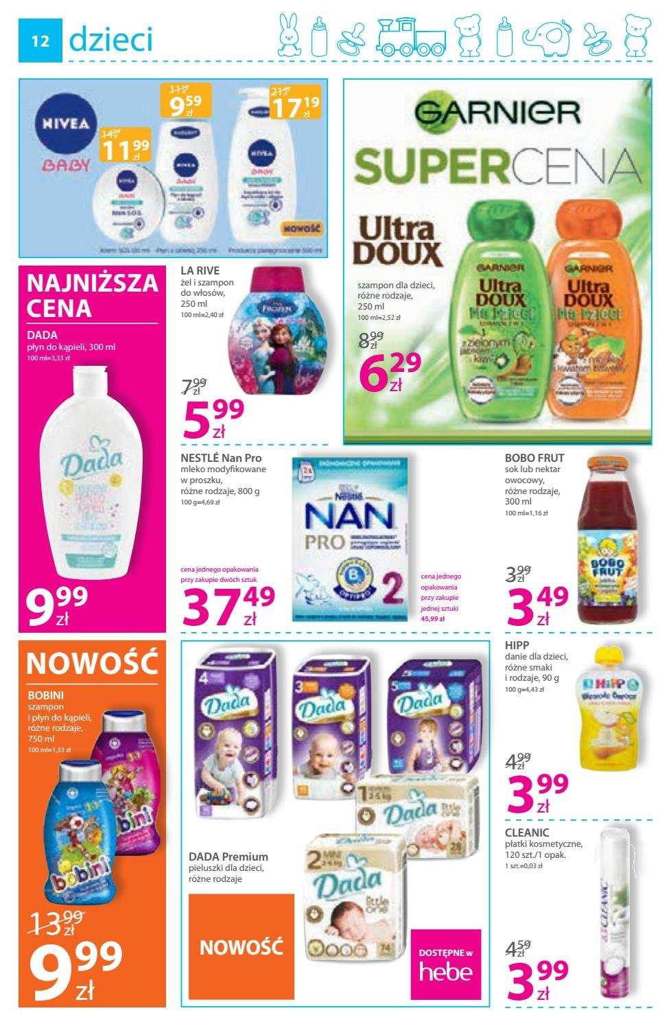 Gazetka promocyjna Hebe str. 12