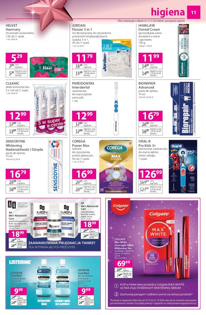 Gazetka promocyjna Hebe str. 11