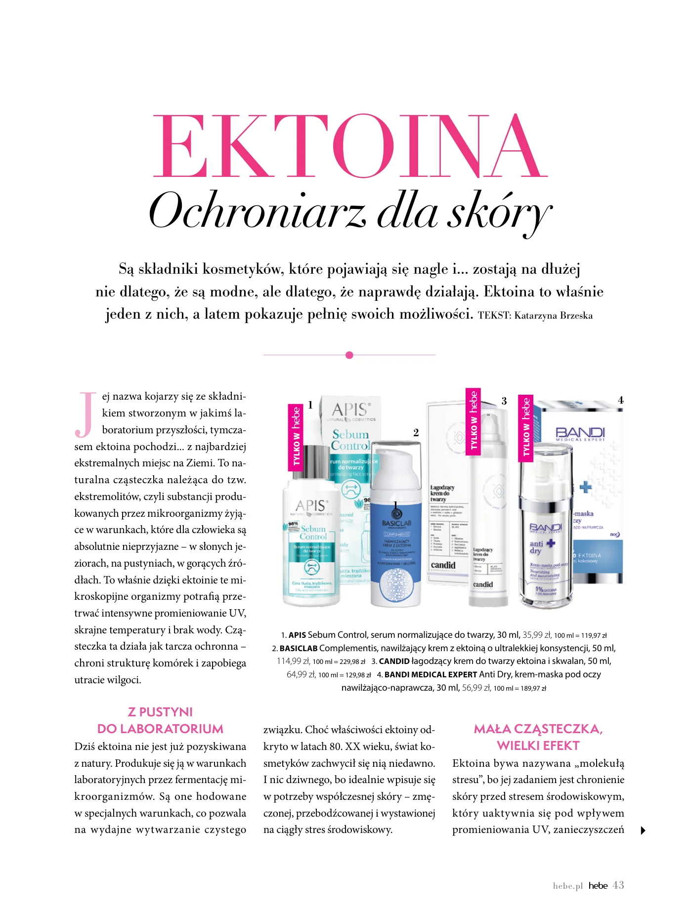 Gazetka promocyjna Hebe str. 43