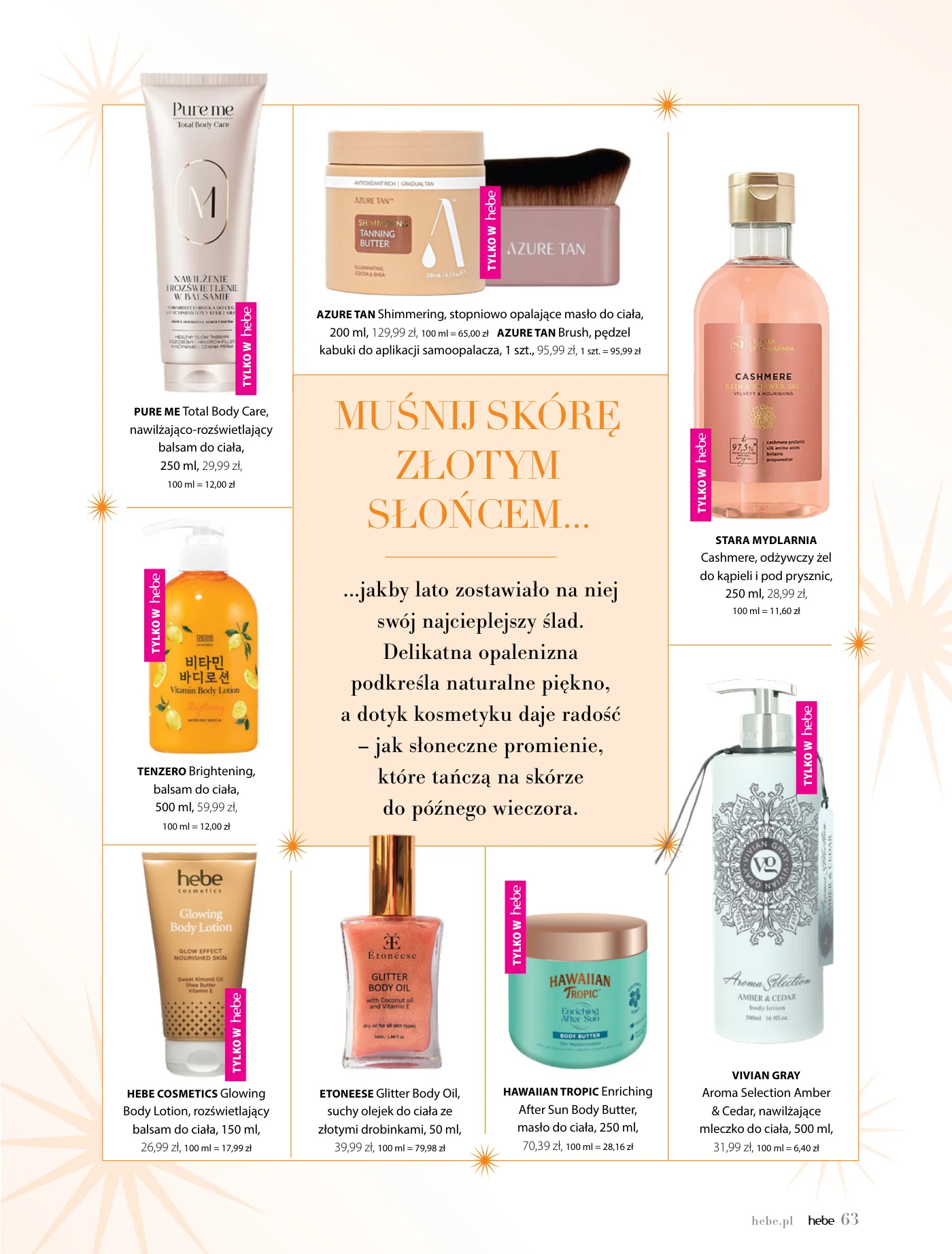 Gazetka promocyjna Hebe str. 63