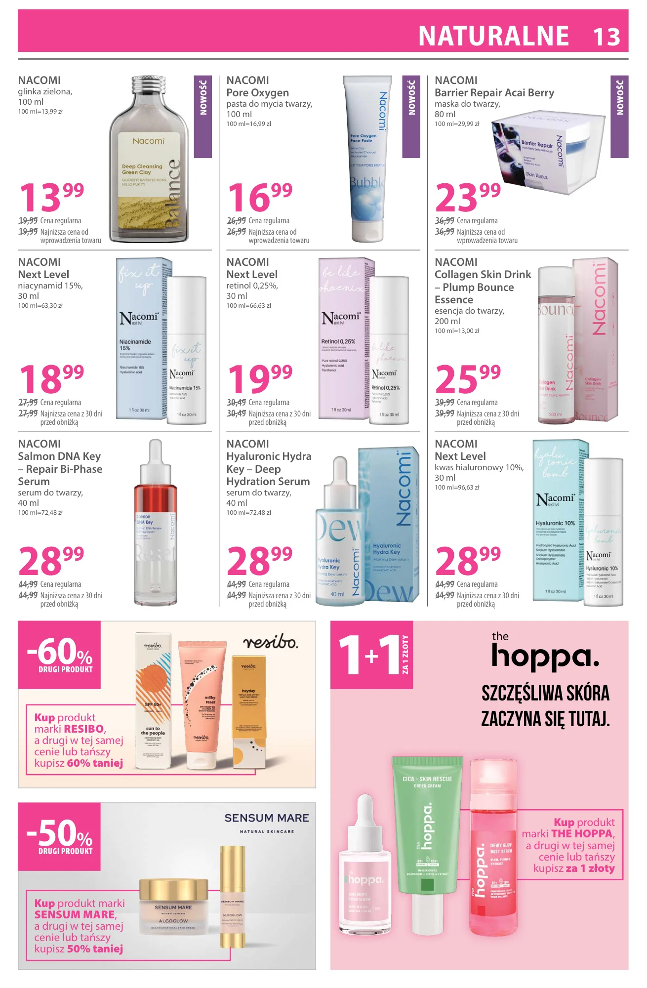 Gazetka promocyjna Hebe str. 13