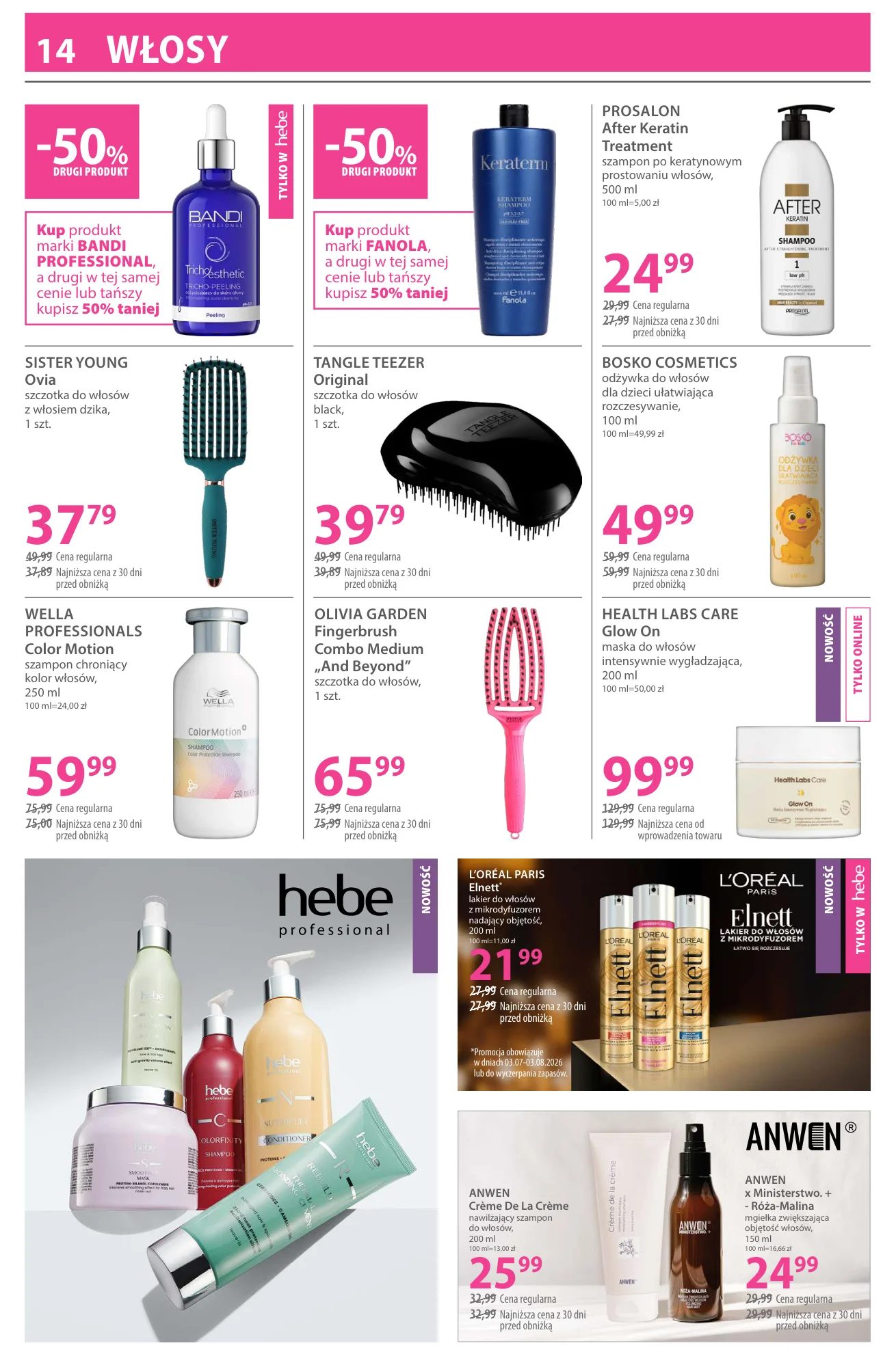 Gazetka promocyjna Hebe str. 14