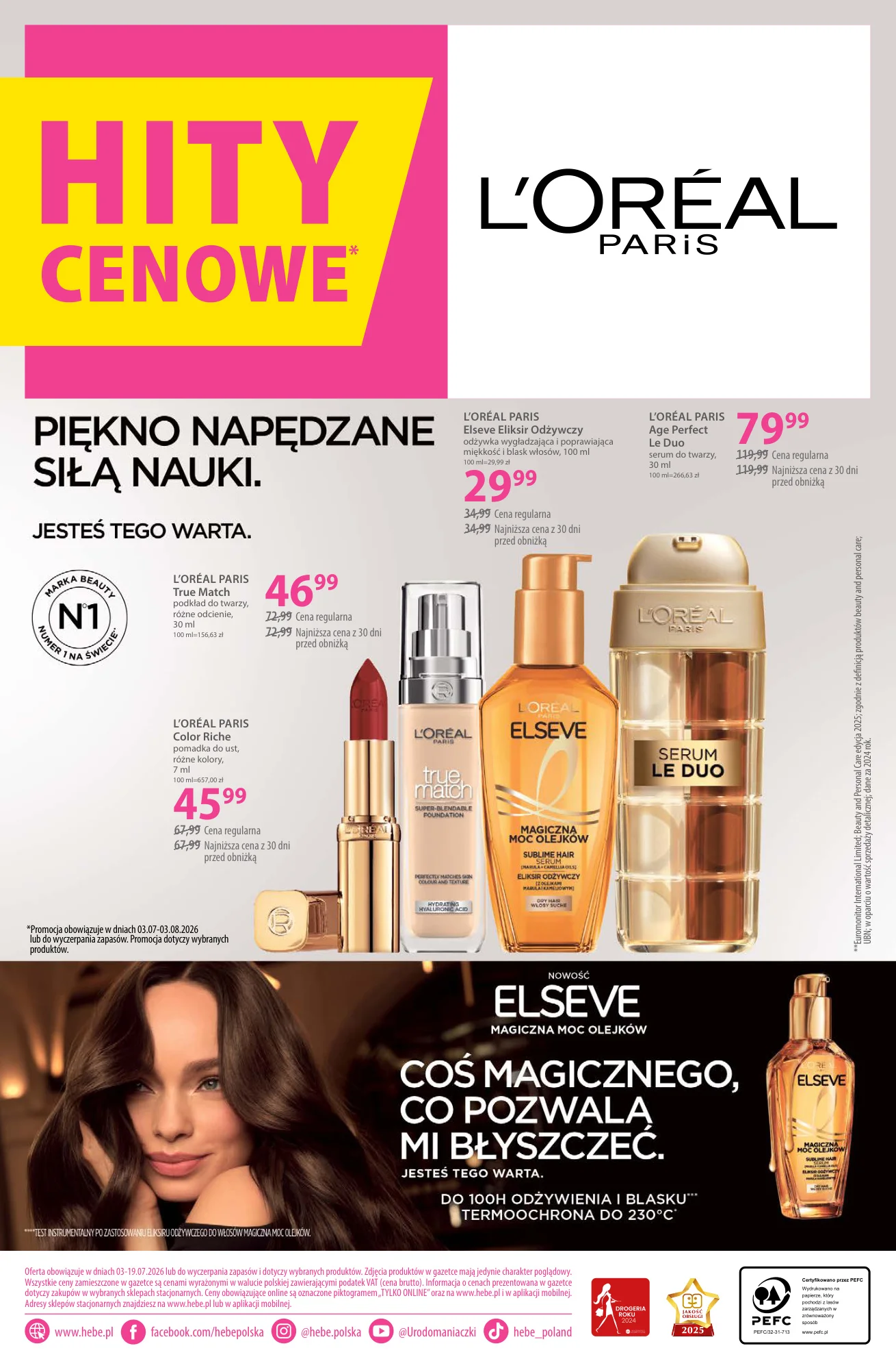 Gazetka promocyjna Hebe str. 22