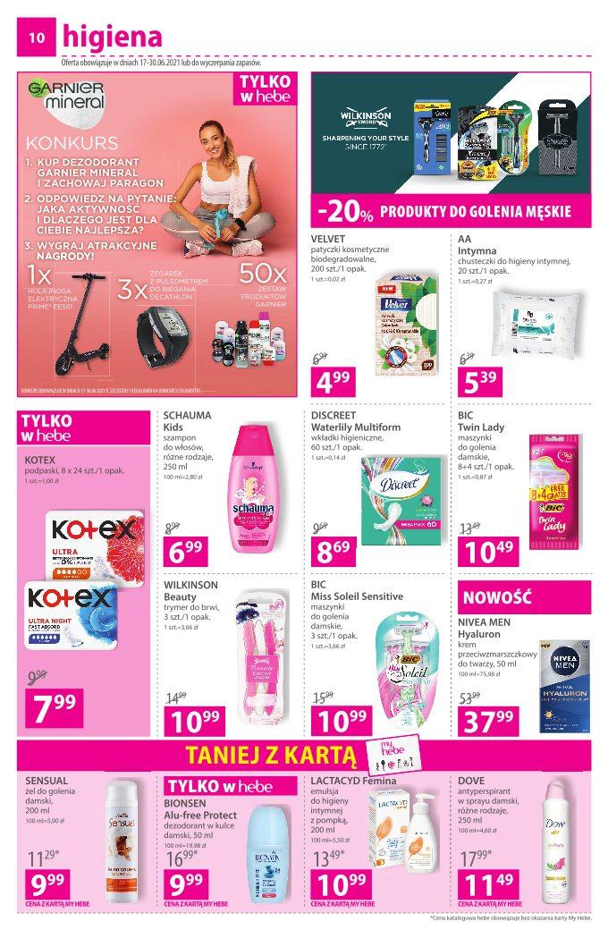 Gazetka promocyjna Hebe str. 10