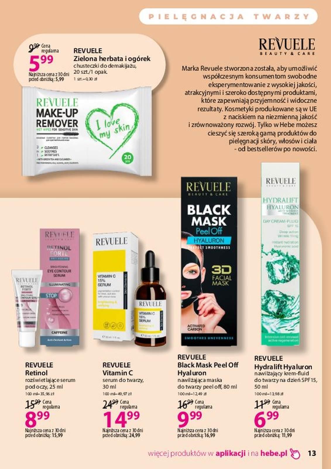 Gazetka promocyjna Hebe str. 13