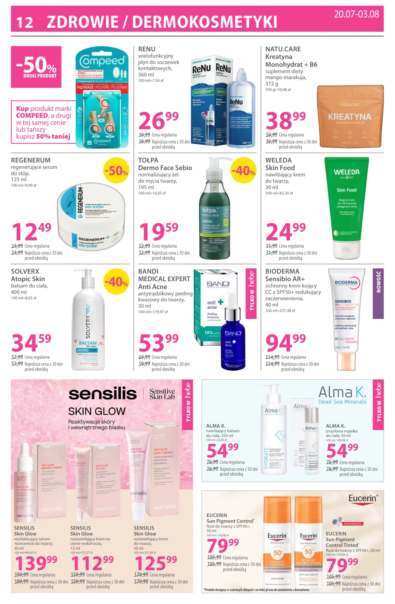 Gazetka promocyjna Hebe str. 12