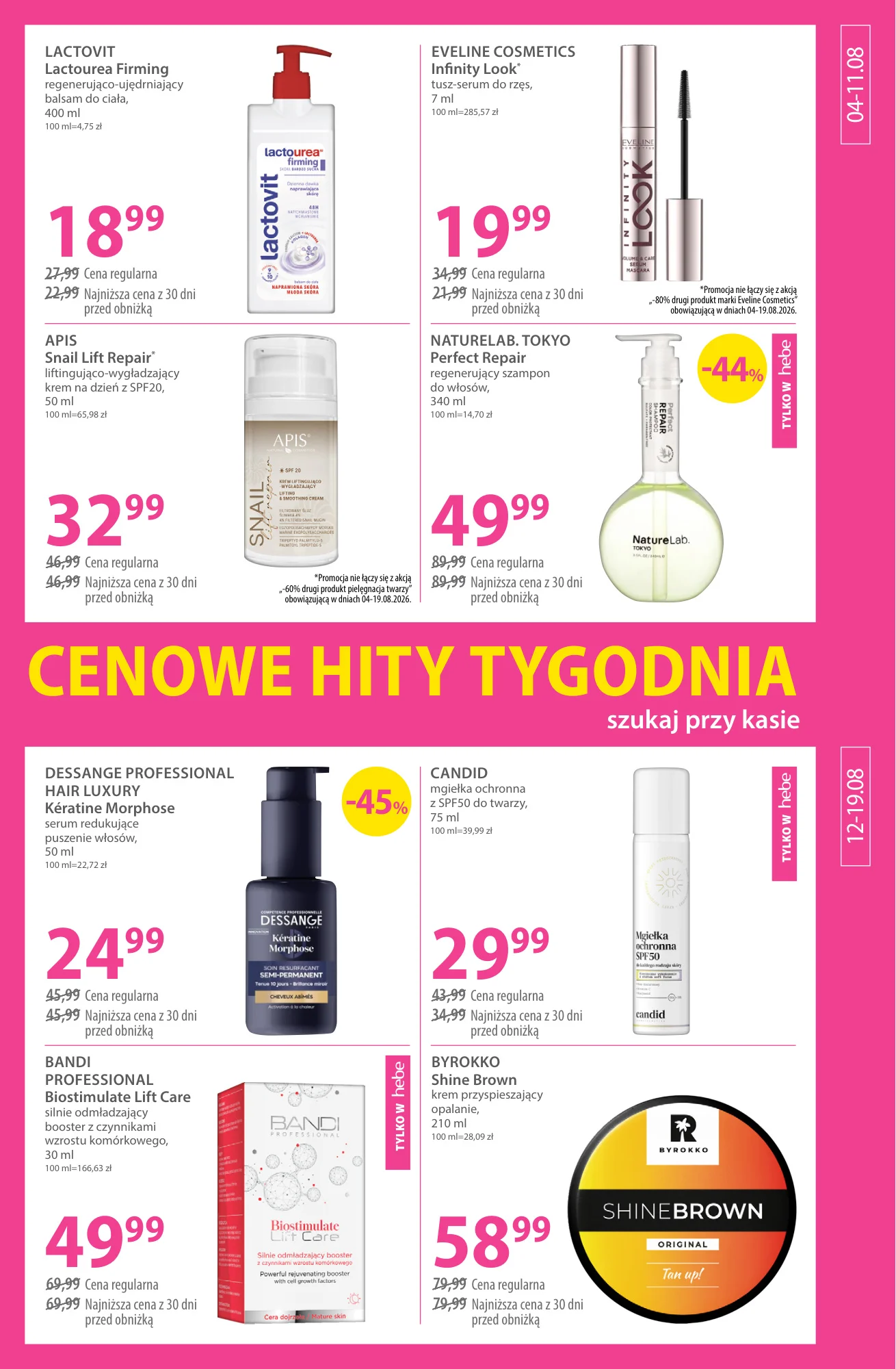 Gazetka promocyjna Hebe str. 11