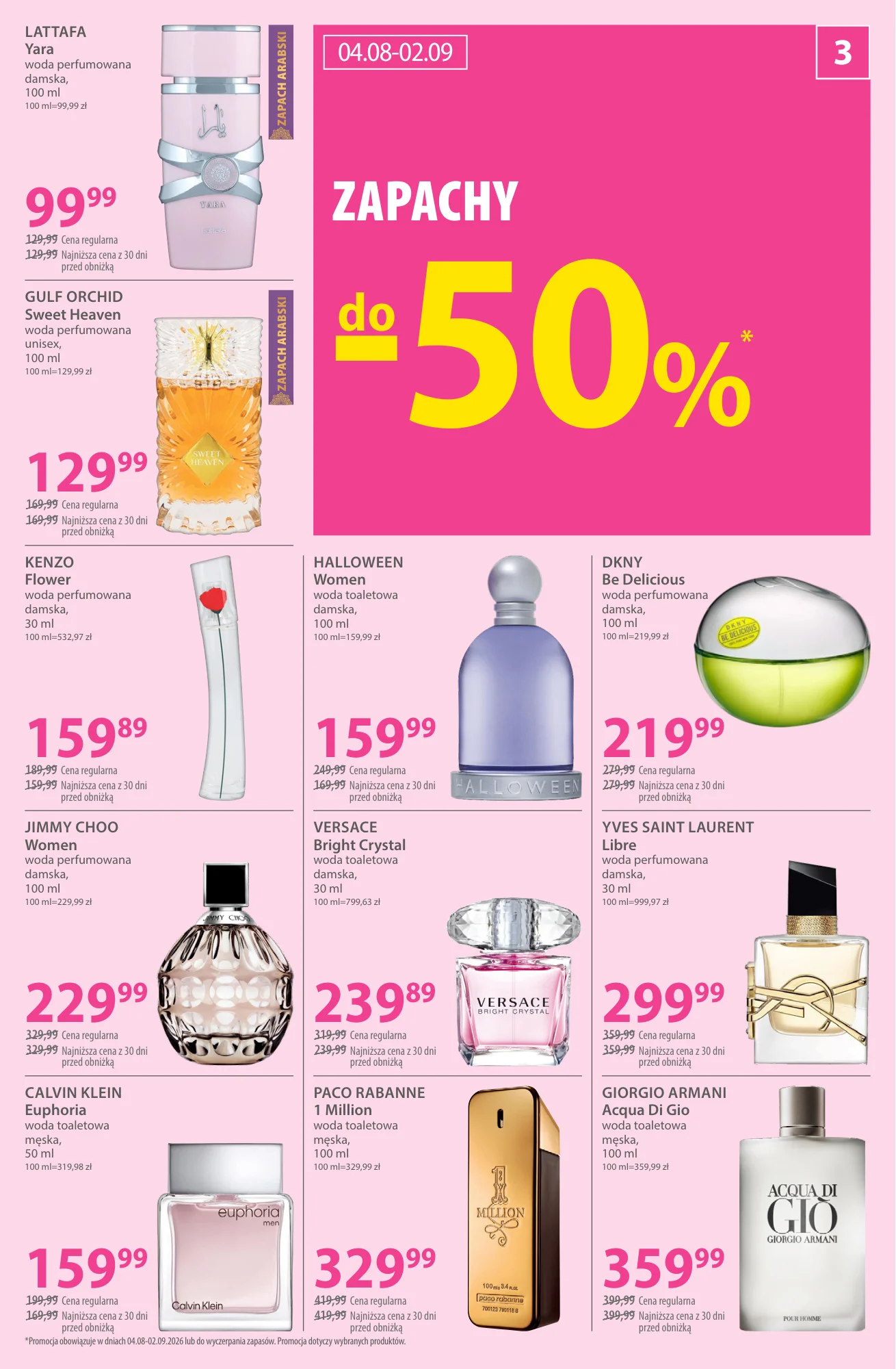 Gazetka promocyjna Hebe str. 3