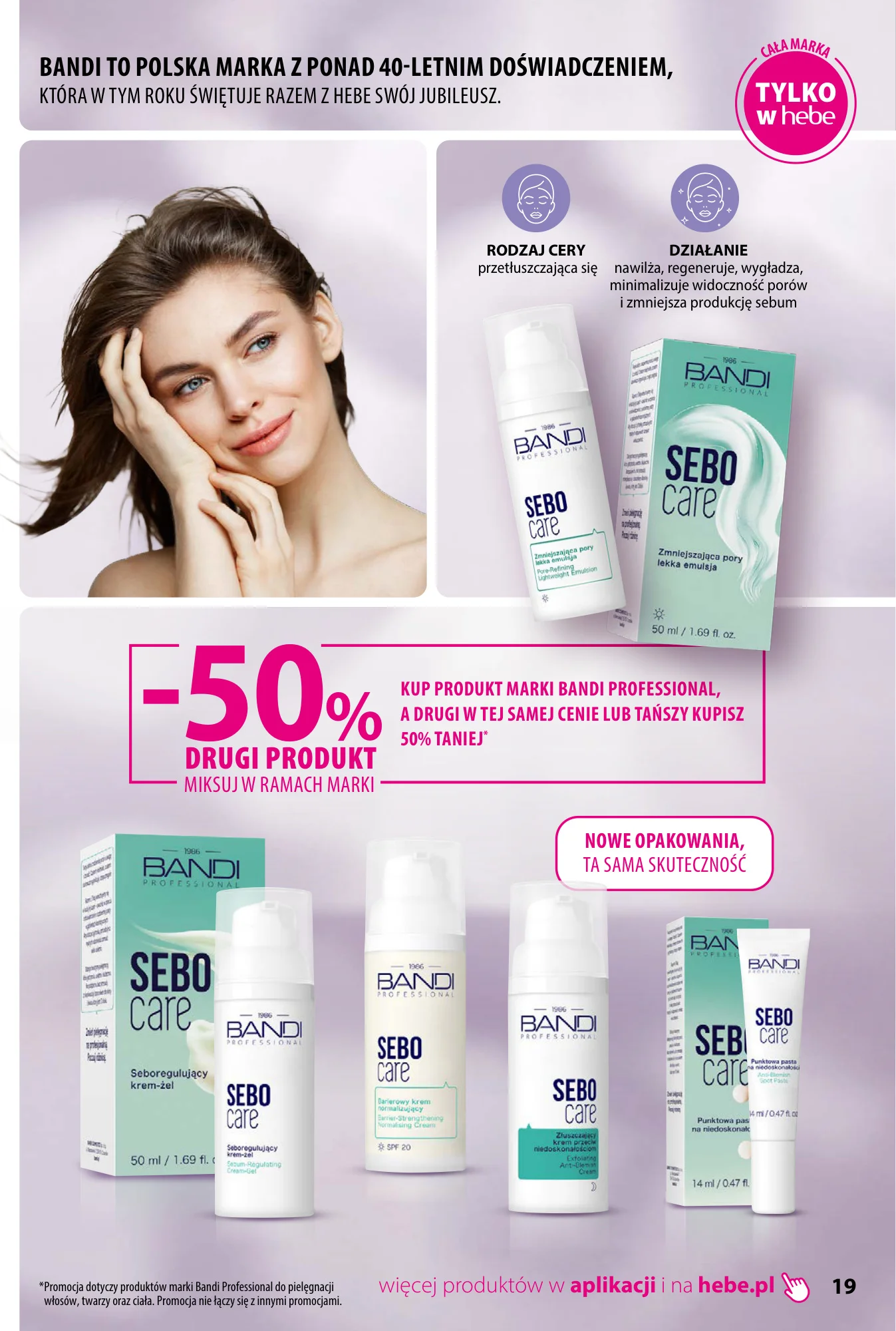 Gazetka promocyjna Hebe str. 19