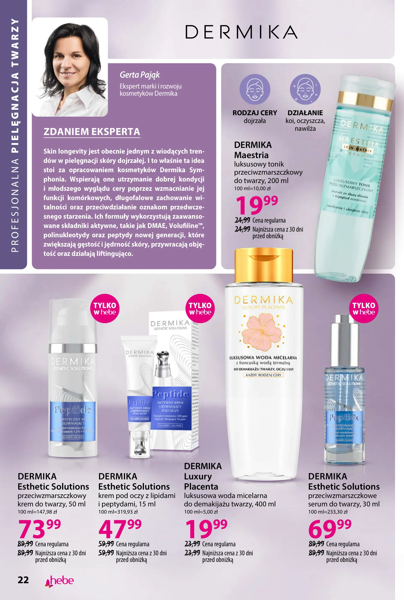 Gazetka promocyjna Hebe str. 22