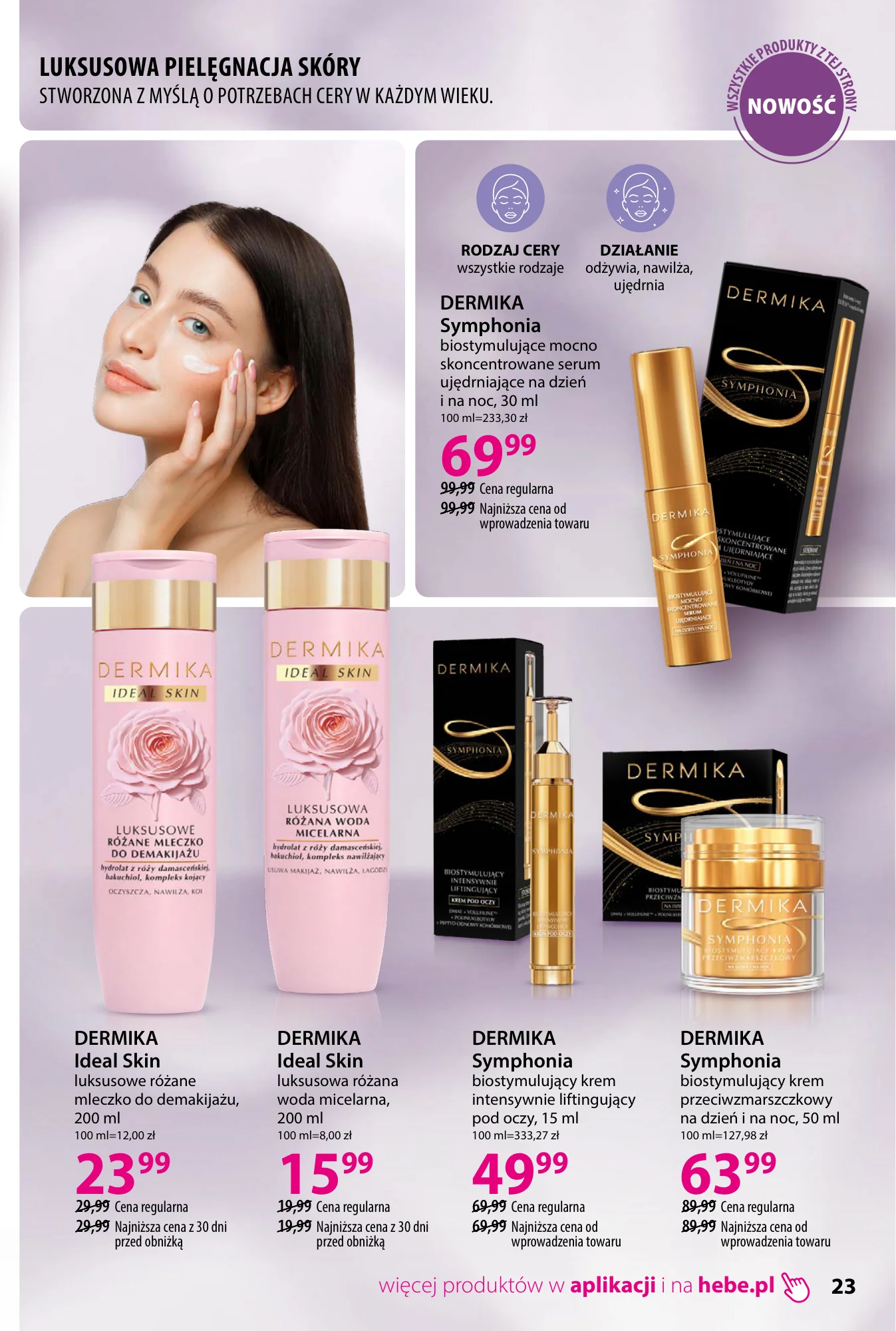 Gazetka promocyjna Hebe str. 23