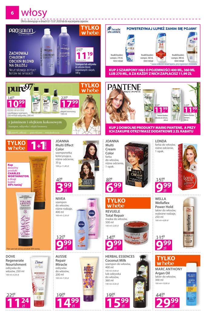Gazetka promocyjna Hebe str. 6