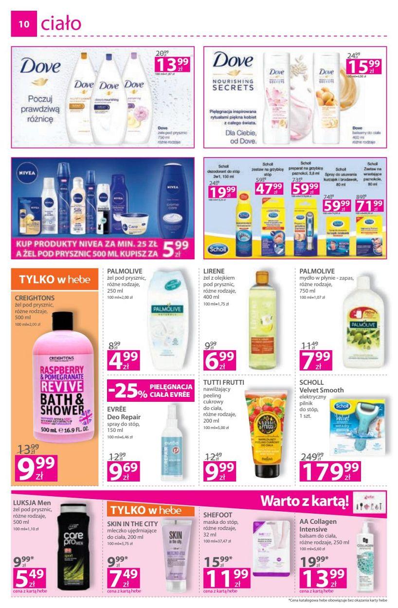 Gazetka promocyjna Hebe str. 10
