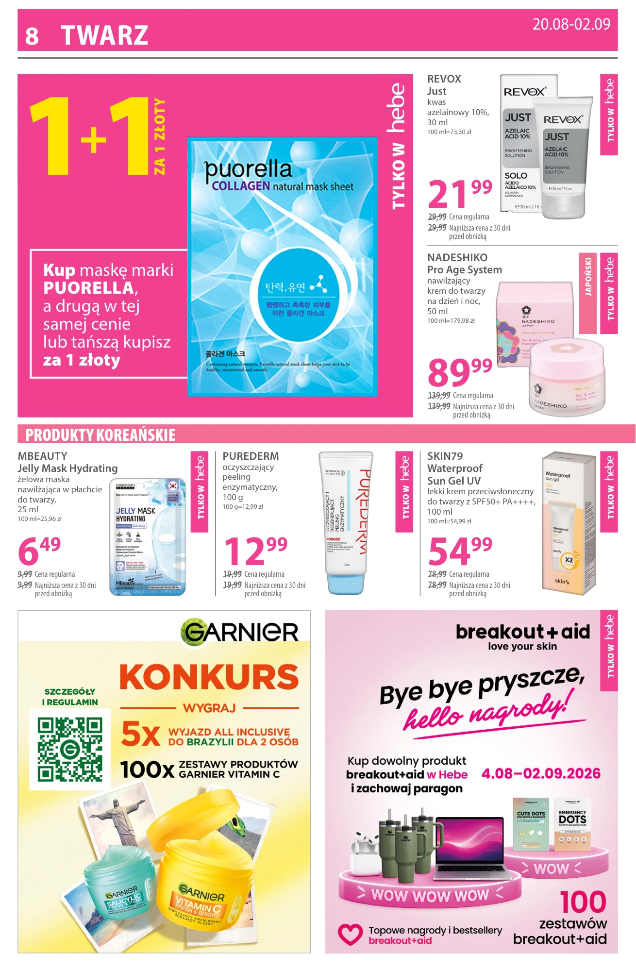 Gazetka promocyjna Hebe str. 8