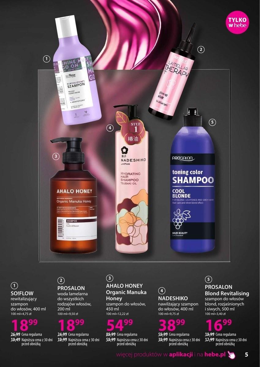 Gazetka promocyjna Hebe str. 5